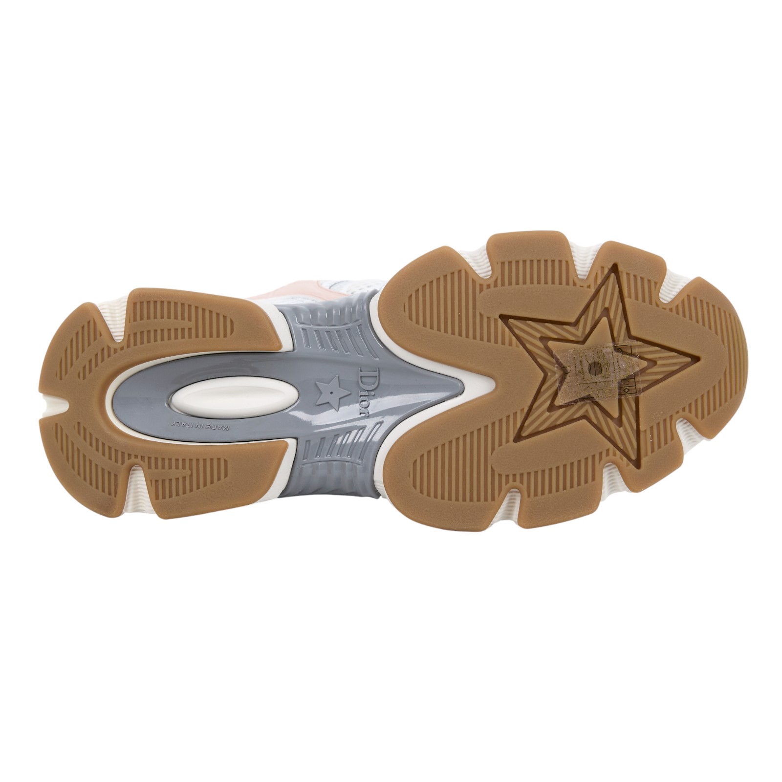 迪奧 CHRISTIAN DIOR Chrono 運動鞋 KCK414TRM_36 粉CHRONO運動鞋#36 原廠盒子/防塵袋2/替換鞋帶