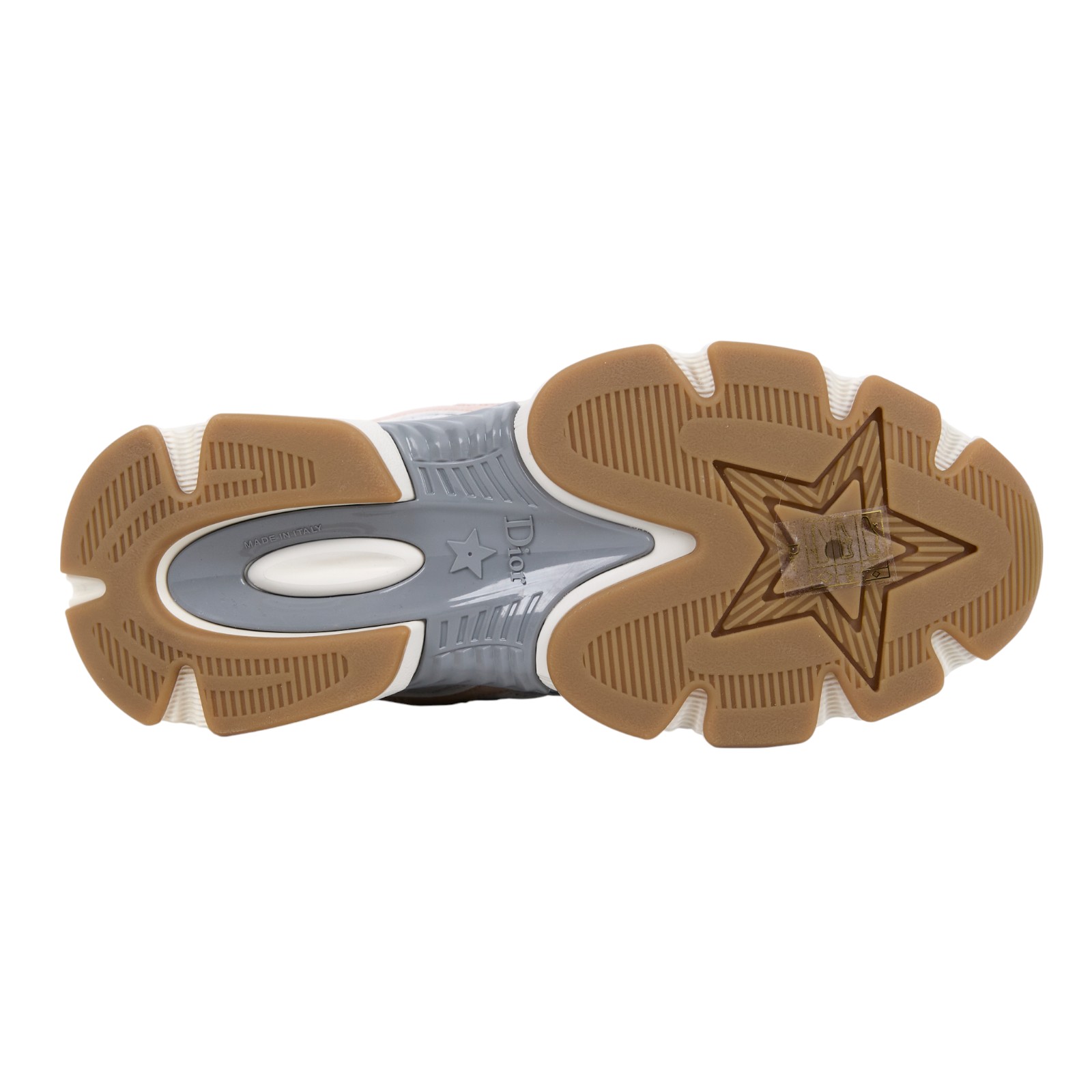 迪奧 CHRISTIAN DIOR Chrono 運動鞋 KCK414TRM_36 粉CHRONO運動鞋#36 原廠盒子/防塵袋2/替換鞋帶