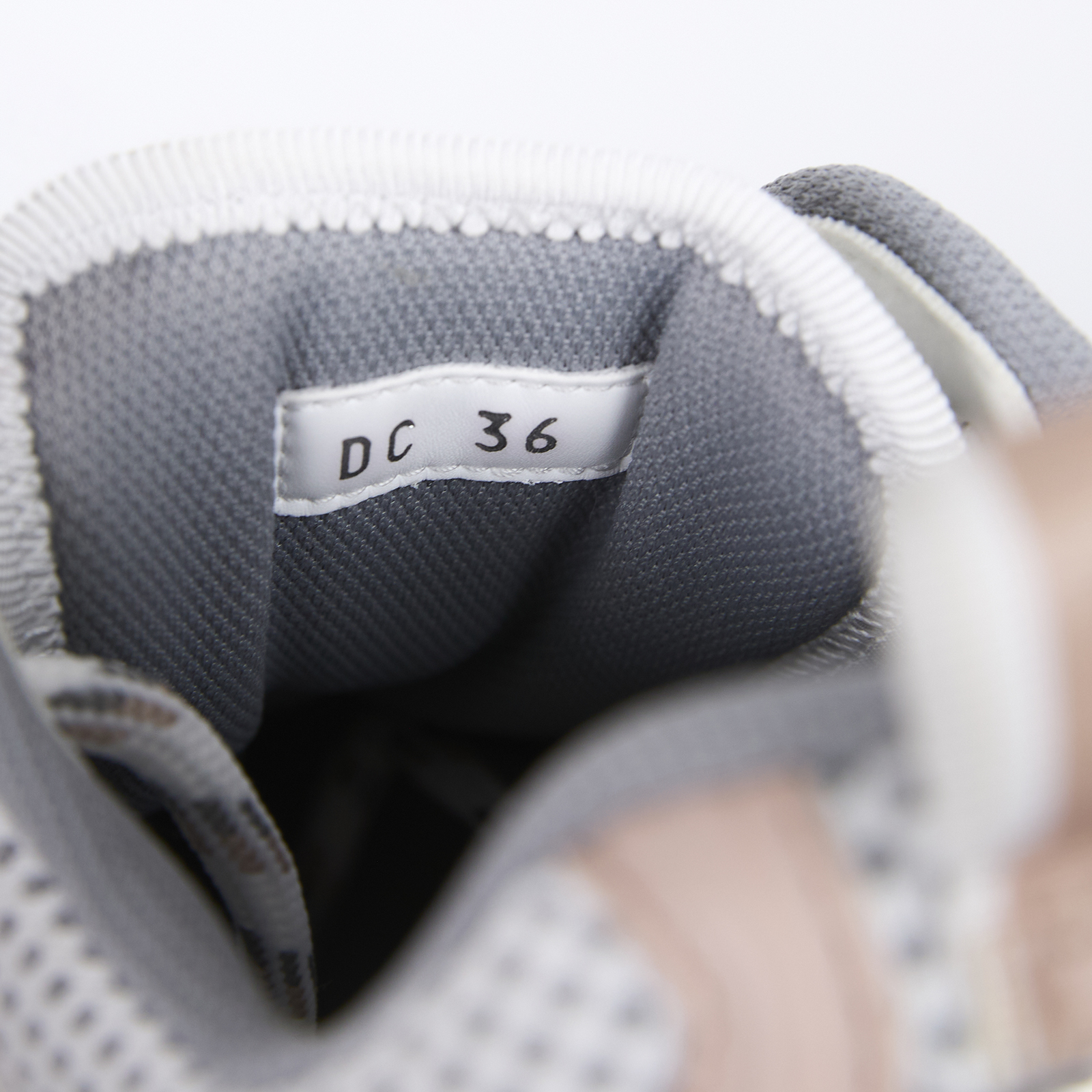 迪奧 CHRISTIAN DIOR Chrono 運動鞋 KCK414TRM_36 粉CHRONO運動鞋#36 原廠盒子/防塵袋2/替換鞋帶