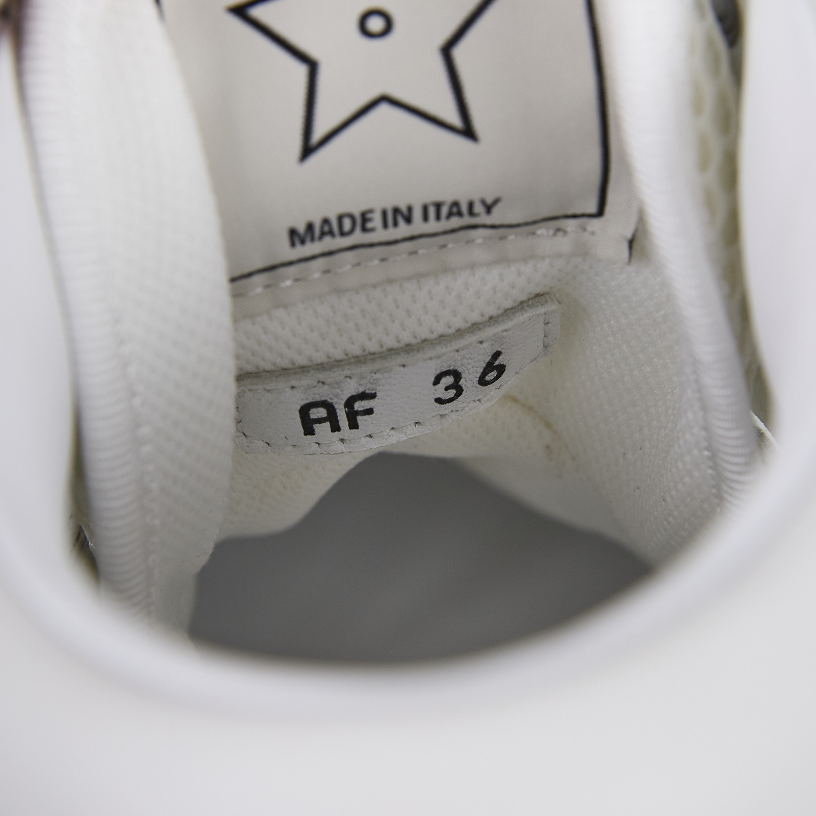 迪奧 CHRISTIAN DIOR FIRST 高筒 運動鞋 KCK431CTF_S10W_36 白FIRST綁帶高統鞋#36 原廠盒子/防塵袋