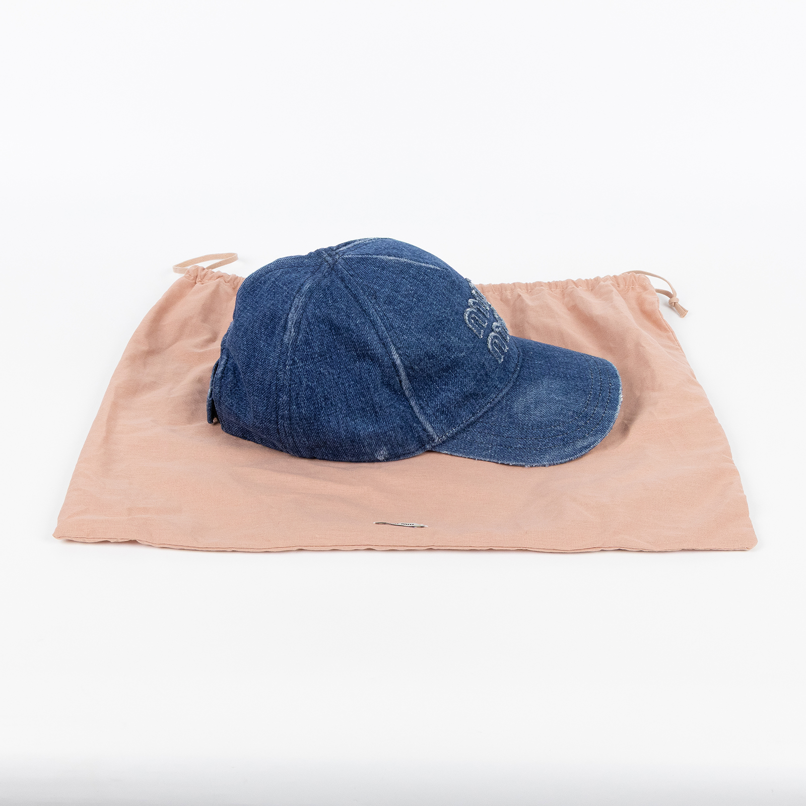 繆繆 MIU MIU 牛仔布 棒球帽 5HC179_2CL4_M 牛仔棒球帽#M 防塵袋