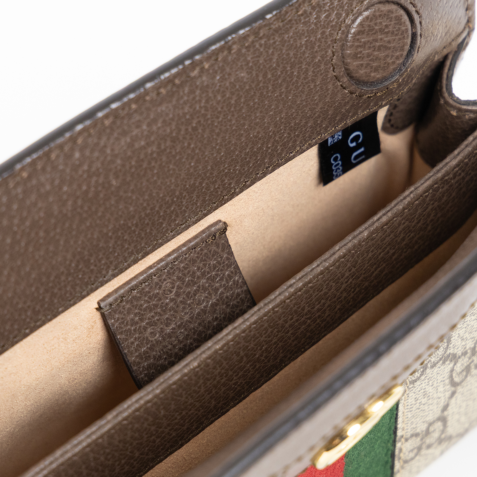 古馳 GUCCI Ophidia 迷你 肩背包 斜背包 602676 K05NB 原花OPHIDIA帆布鍊包 原廠盒子/防塵袋