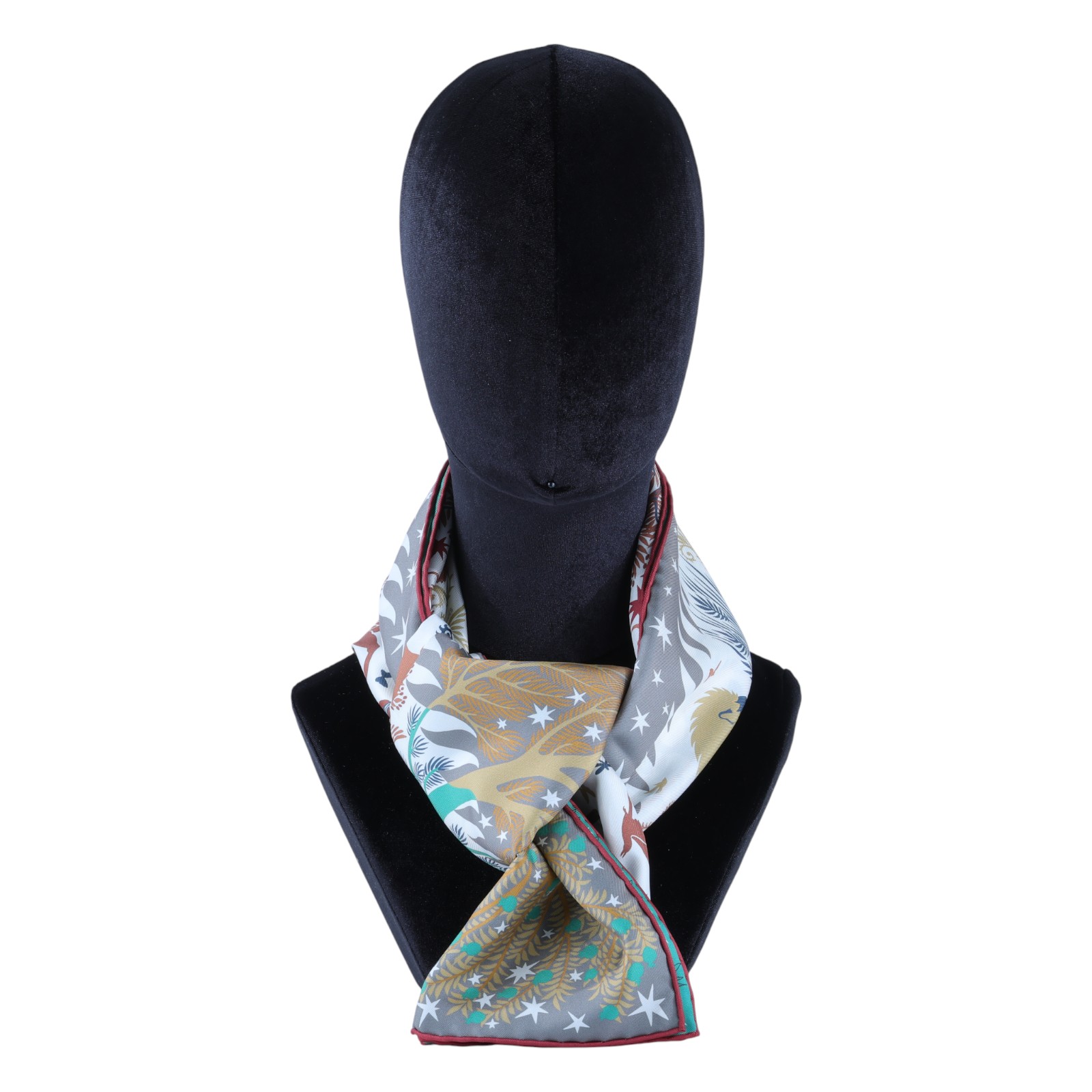 愛馬仕 Hermes Sous le Charme scarf 90 絲巾 H903702Sv02 903702S  原廠盒子