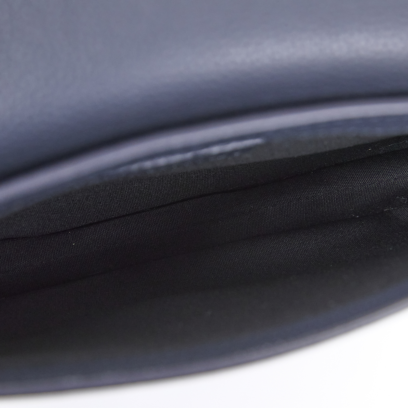 迪奧 CHRISTIAN DIOR Saddle Oblique 馬鞍包 1ADPO095YMJ 藍皮革SADDLE胸包 防塵袋/購買證明