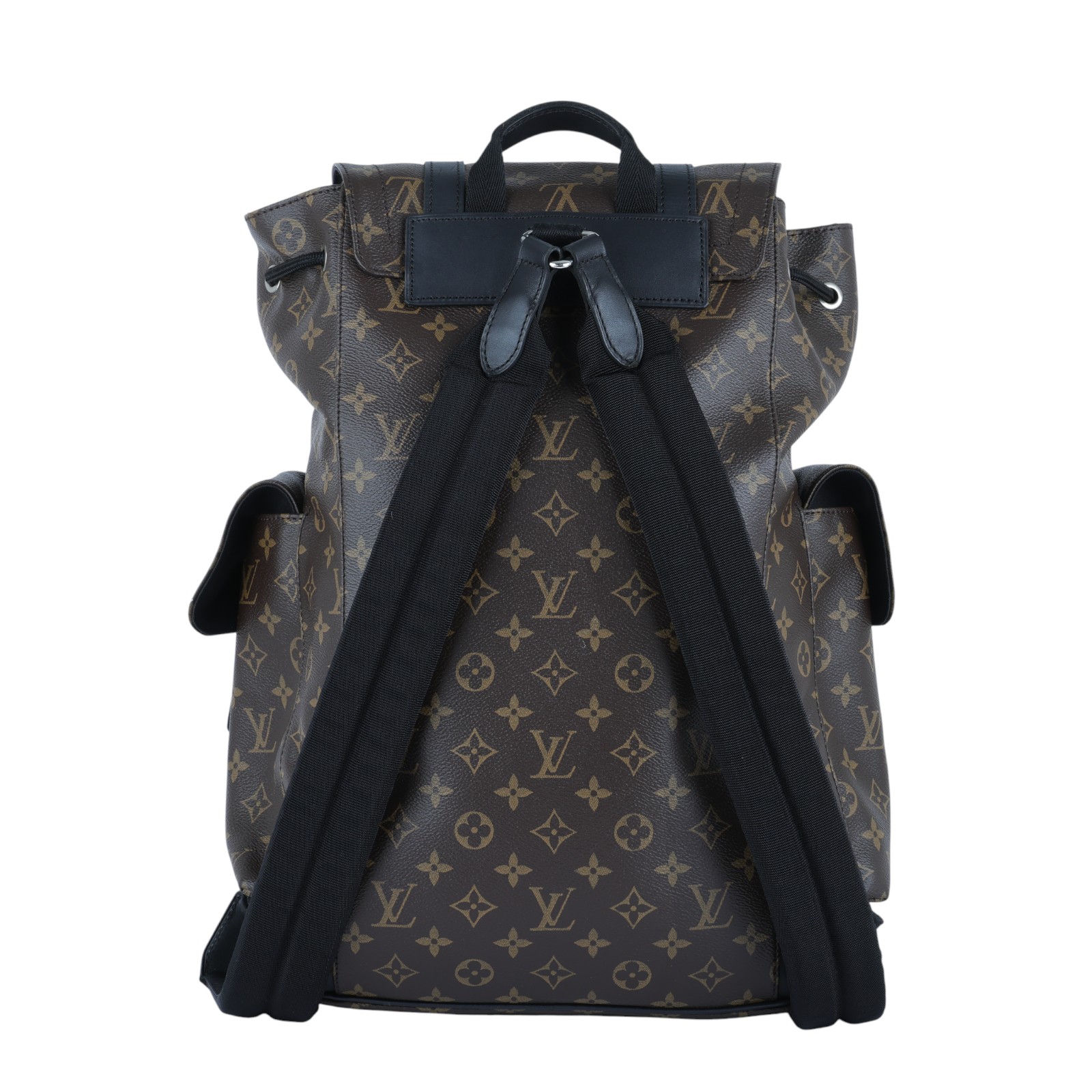 路易威登 LOUIS VUITTON Christopher MM 後背包 經典帆布 M43735 原花Christopher MM後背包 防塵袋/原廠盒子