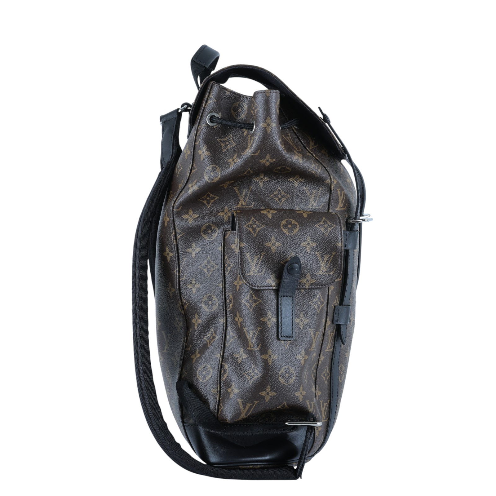 路易威登 LOUIS VUITTON Christopher MM 後背包 經典帆布 M43735 原花Christopher MM後背包 防塵袋/原廠盒子