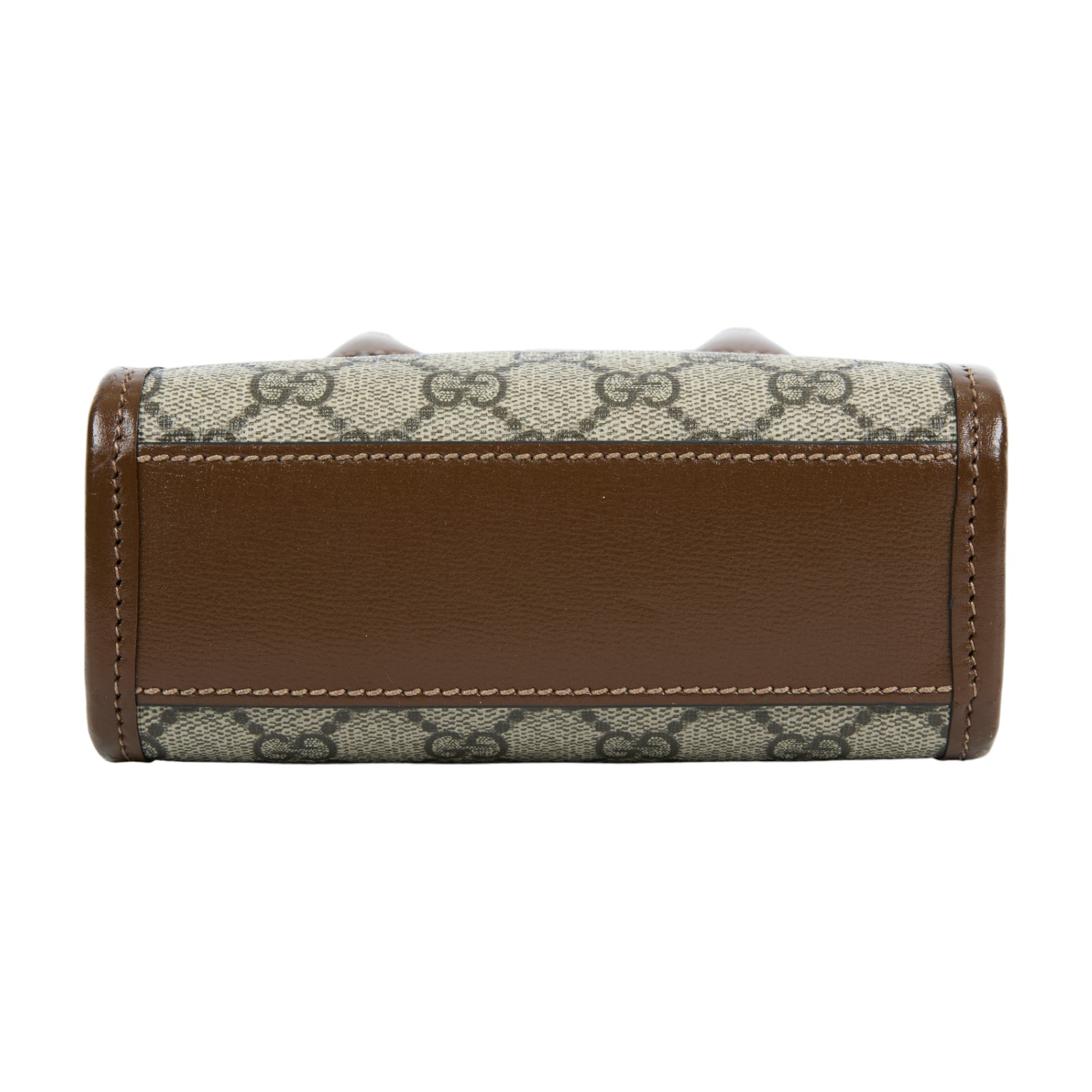 古馳 GUCCI Interlocking G 迷你 手提袋 671623 92TCG 咖INTERLOCKING琴譜 無附屬品