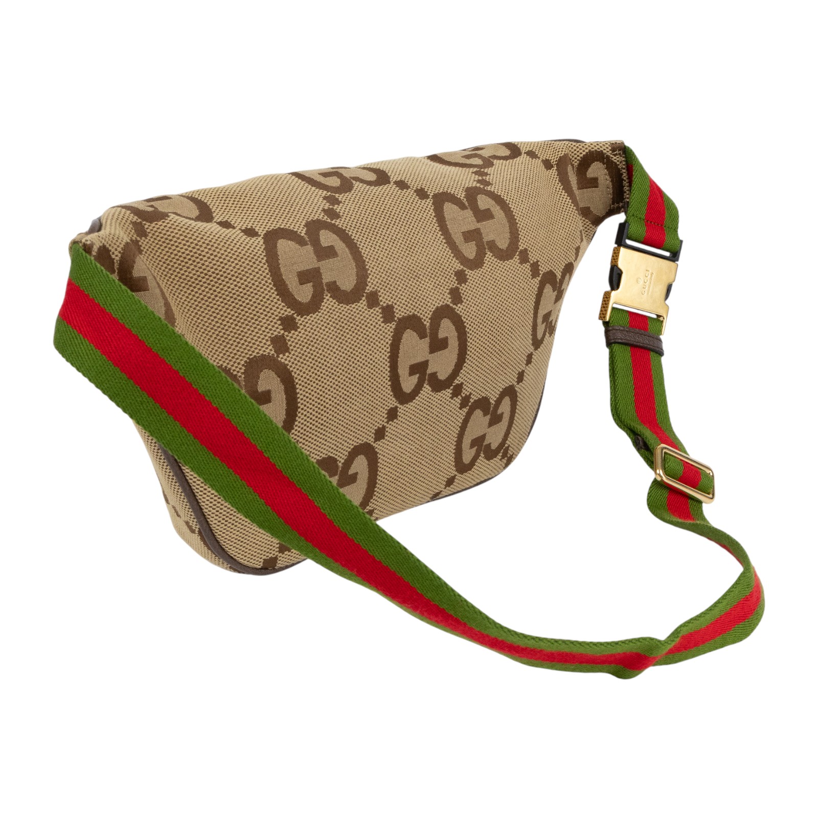 古馳 GUCCI Jumbo GG 腰包 696031 UKMDG 帆布GG肩背包 無附屬品