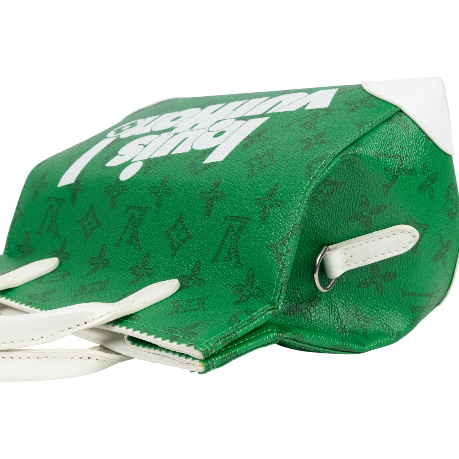 路易威登 LOUIS VUITTON Everyday LV Liter 手提包 肩背包 M80815 晶片款 綠LITTER BAG購物袋 背帶