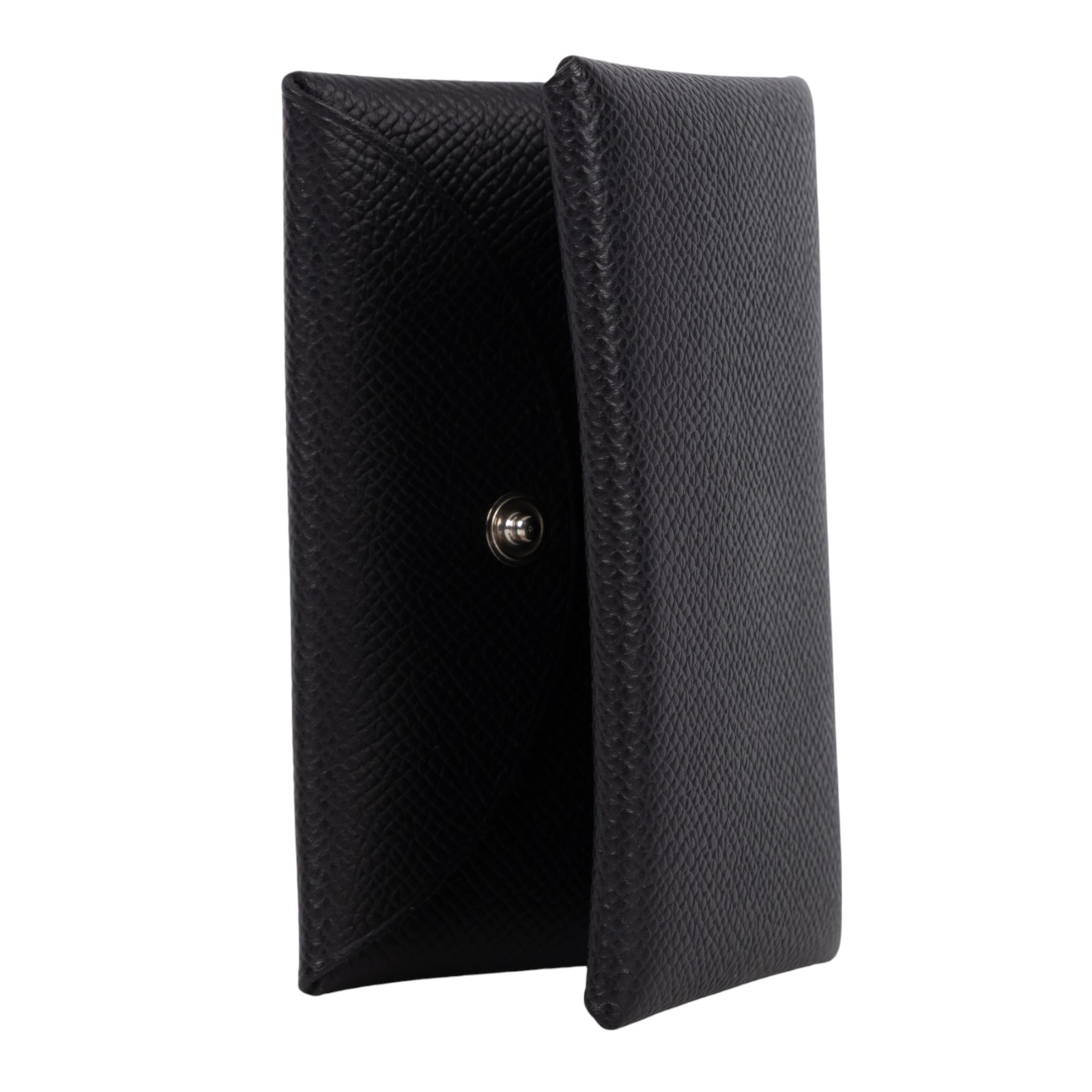 愛馬仕 Hermes Calvi 卡包 CAL BAA006ZA B刻黑CALVI 原廠盒子