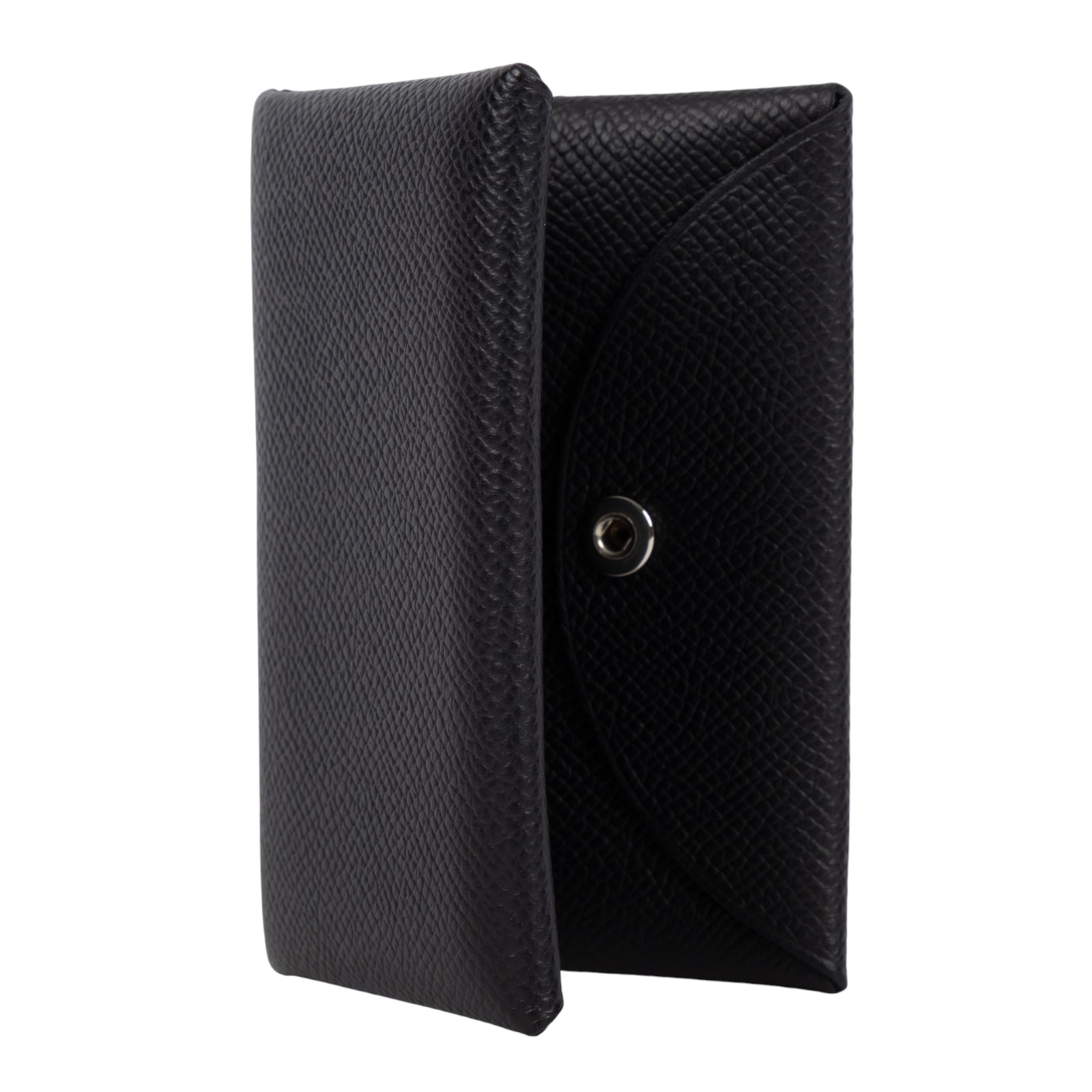 愛馬仕 Hermes Calvi 卡包 CAL BAA006ZA B刻黑CALVI 原廠盒子