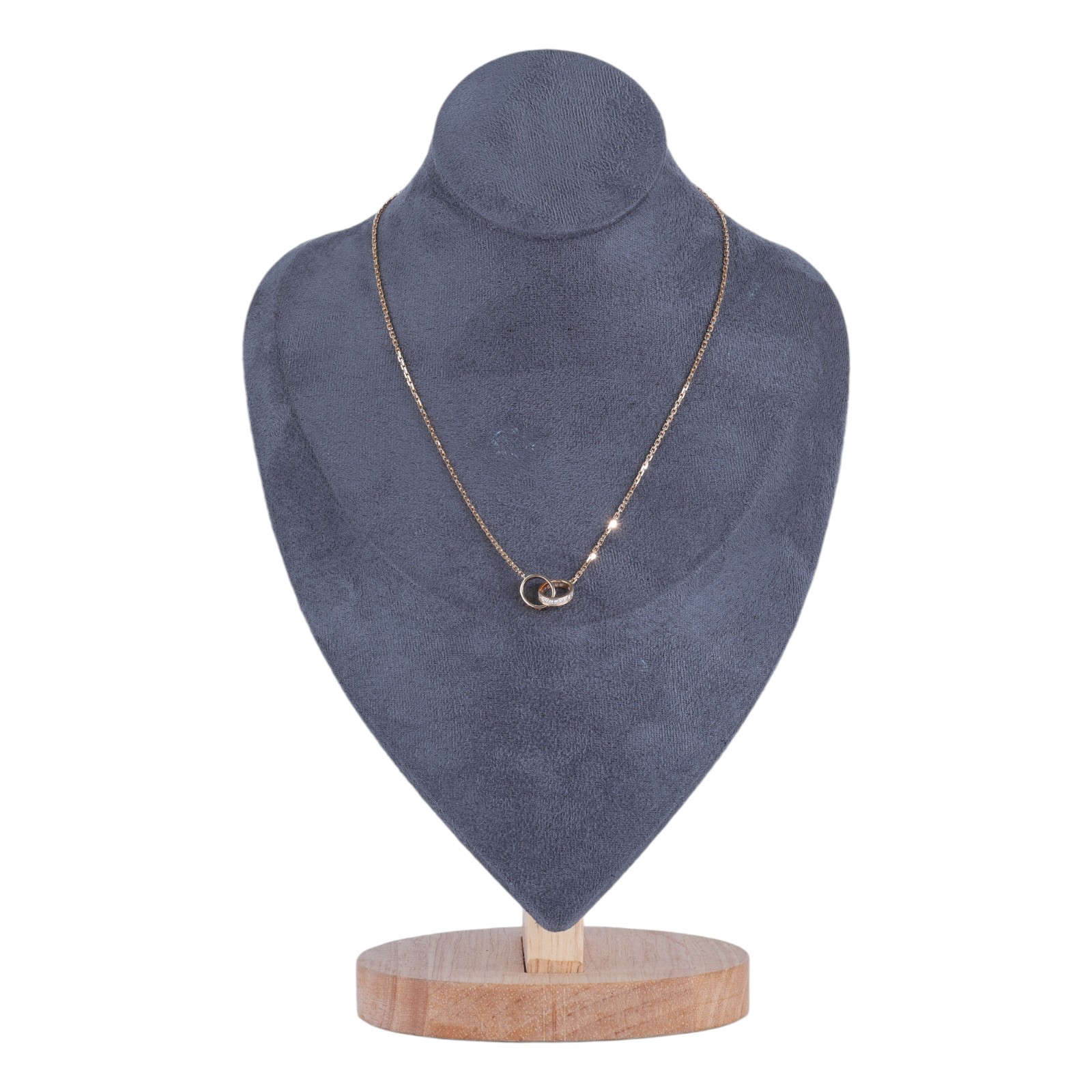 卡地亞 CARTIER Love  吊墜 半鋪鑲鑽石 B7013900 18KPG LOVE 半鋪鑲鑽石項鍊 原廠盒子2/保證卡