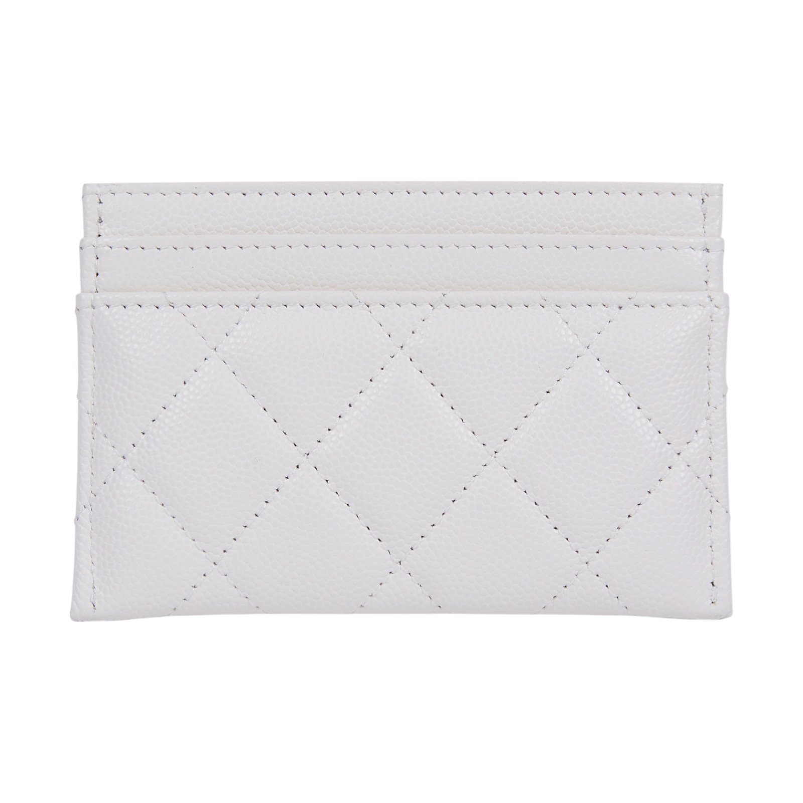 香奈兒 CHANEL 卡片夾 CC 水鑽 AP4820 晶片款 白荔枝水鑽雙C卡夾 原廠盒子