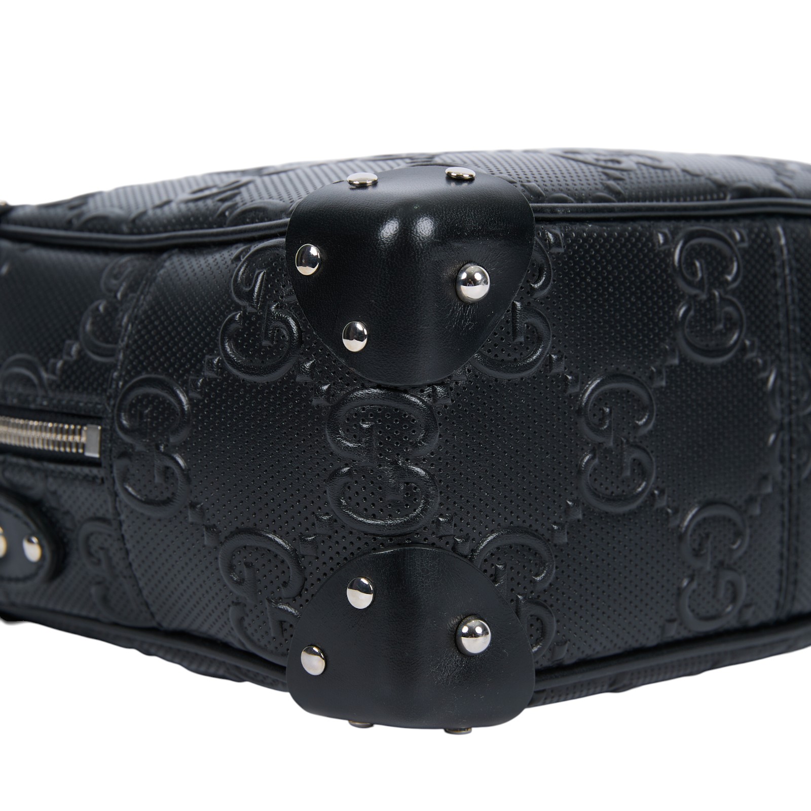 古馳 GUCCI GG  方型 箱包 ‎626363 1W3AN 黑GG壓紋方箱包 防塵袋