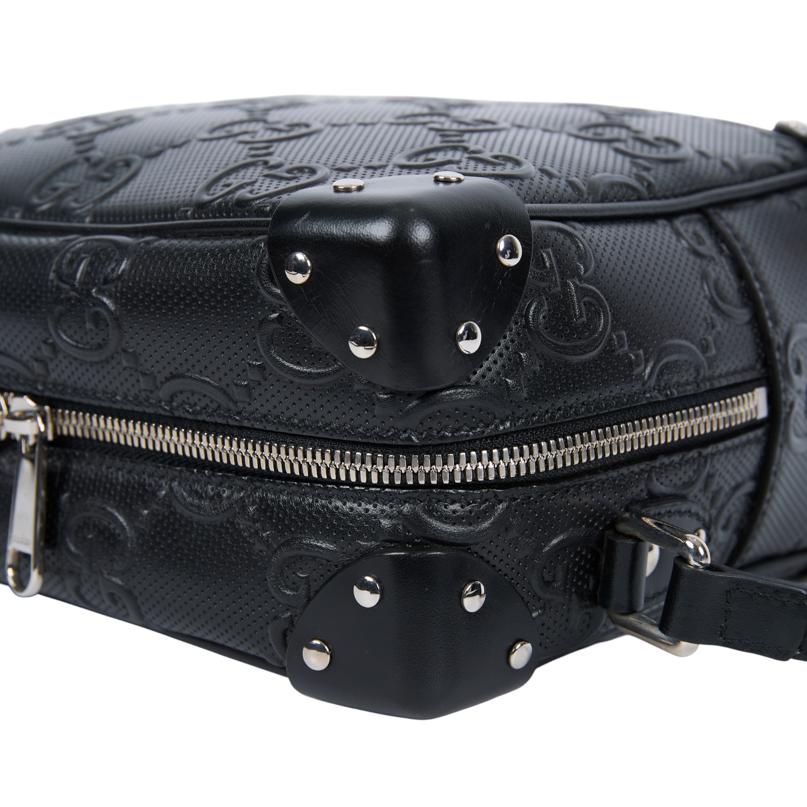 古馳 GUCCI GG  方型 箱包 ‎626363 1W3AN 黑GG壓紋方箱包 防塵袋