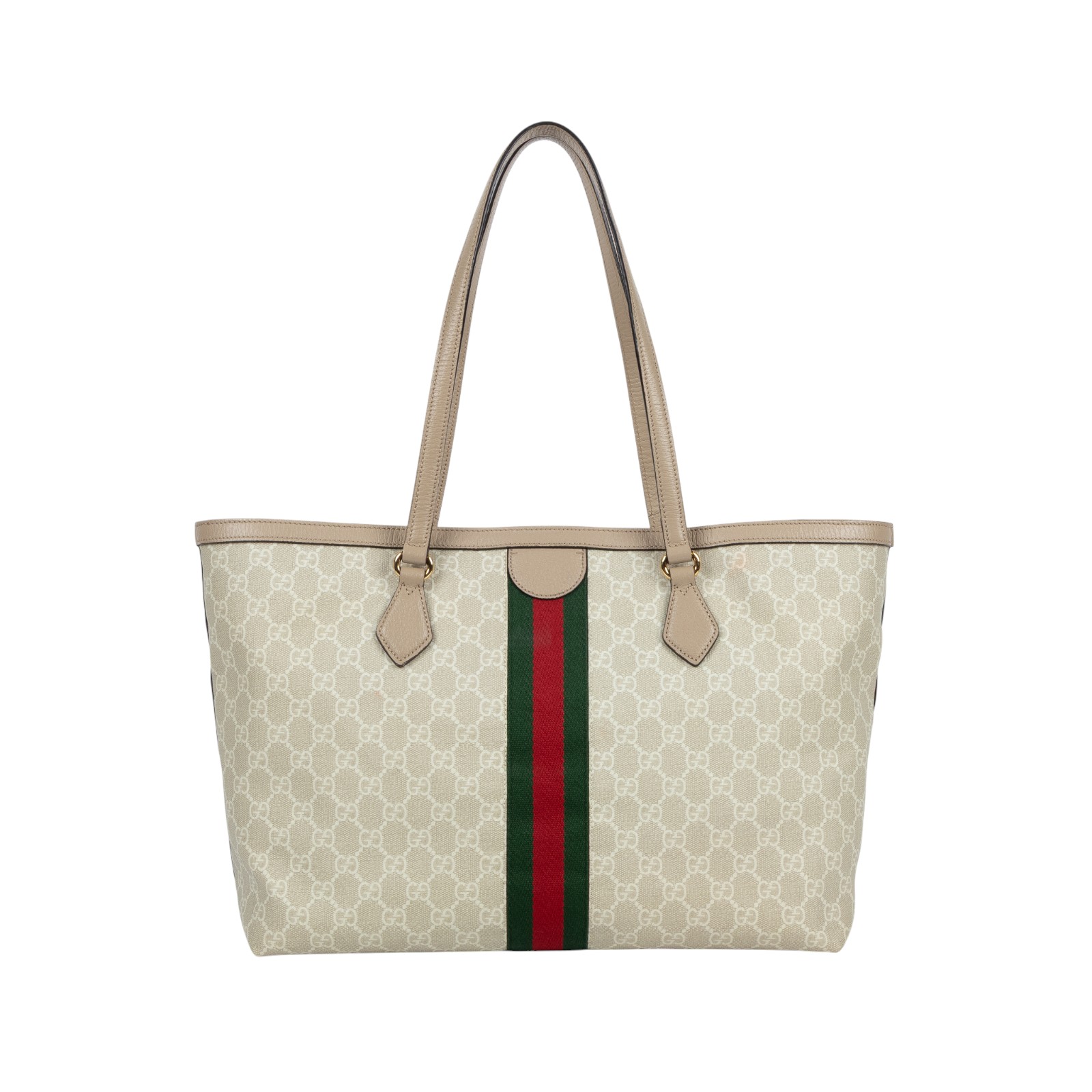 古馳 GUCCI Ophidia 手提袋 中型 631685 UULAG 奶茶OPHDIA托特包 防塵袋