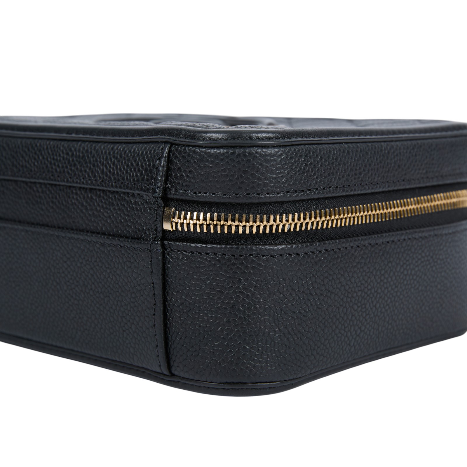 香奈兒 CHANEL Vanity Case 中型 化妝箱 A93343 Y60542 24開黑金荔枝VANITY CASE 原廠盒子/防塵袋/鎖組/購買證明/保證卡