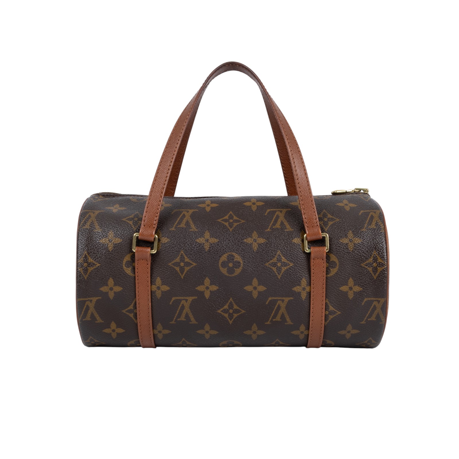 路易威登 LOUIS VUITTON Papillon 26 老花 圓筒 手提包 M51366 原花PAPILLON26 防塵袋
