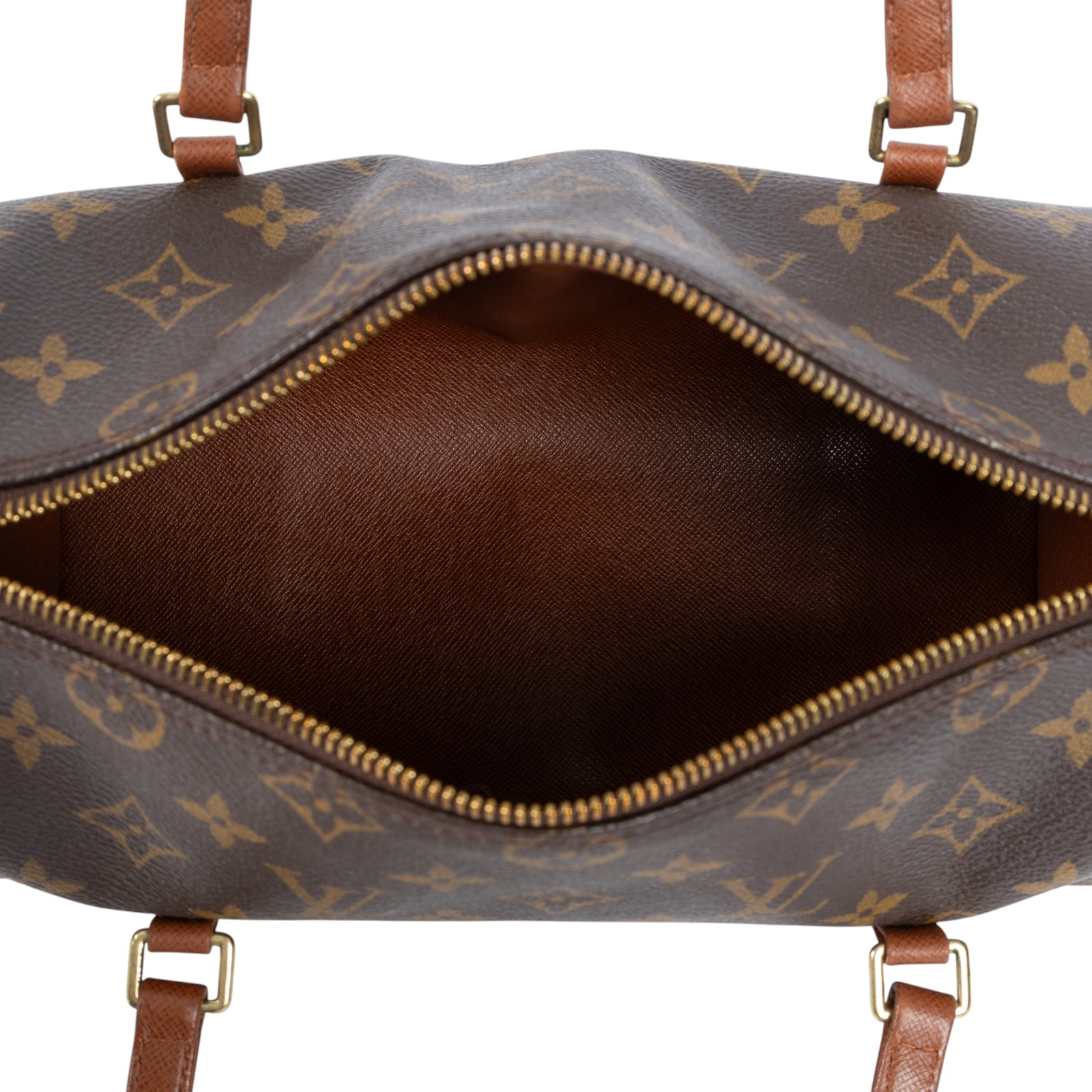 路易威登 LOUIS VUITTON Papillon 26 老花 圓筒 手提包 M51366 原花PAPILLON26 防塵袋