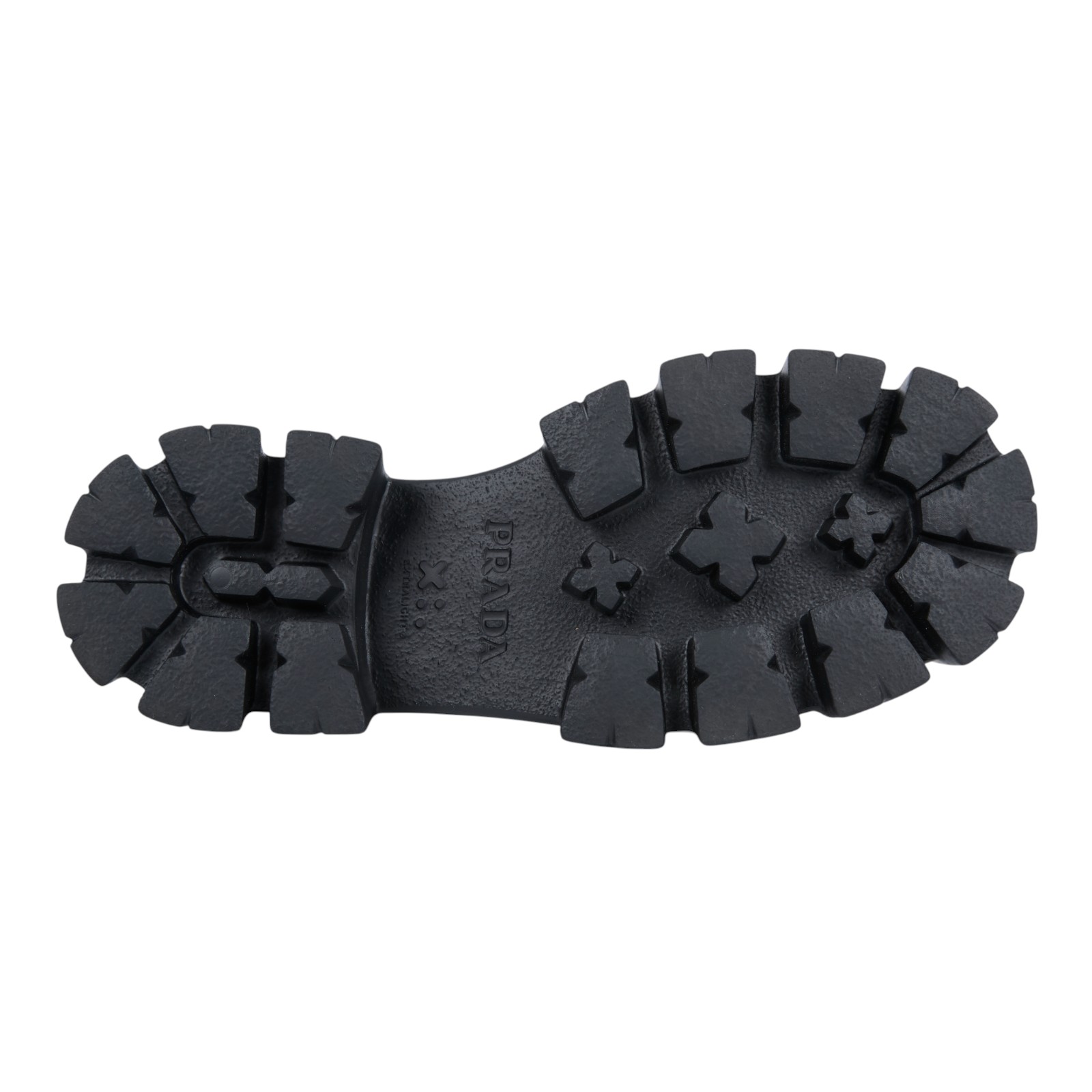 普拉達 PRADA Monolith 亮面 牛津鞋 1D663M_055_38 黑皮鞋 無附屬品