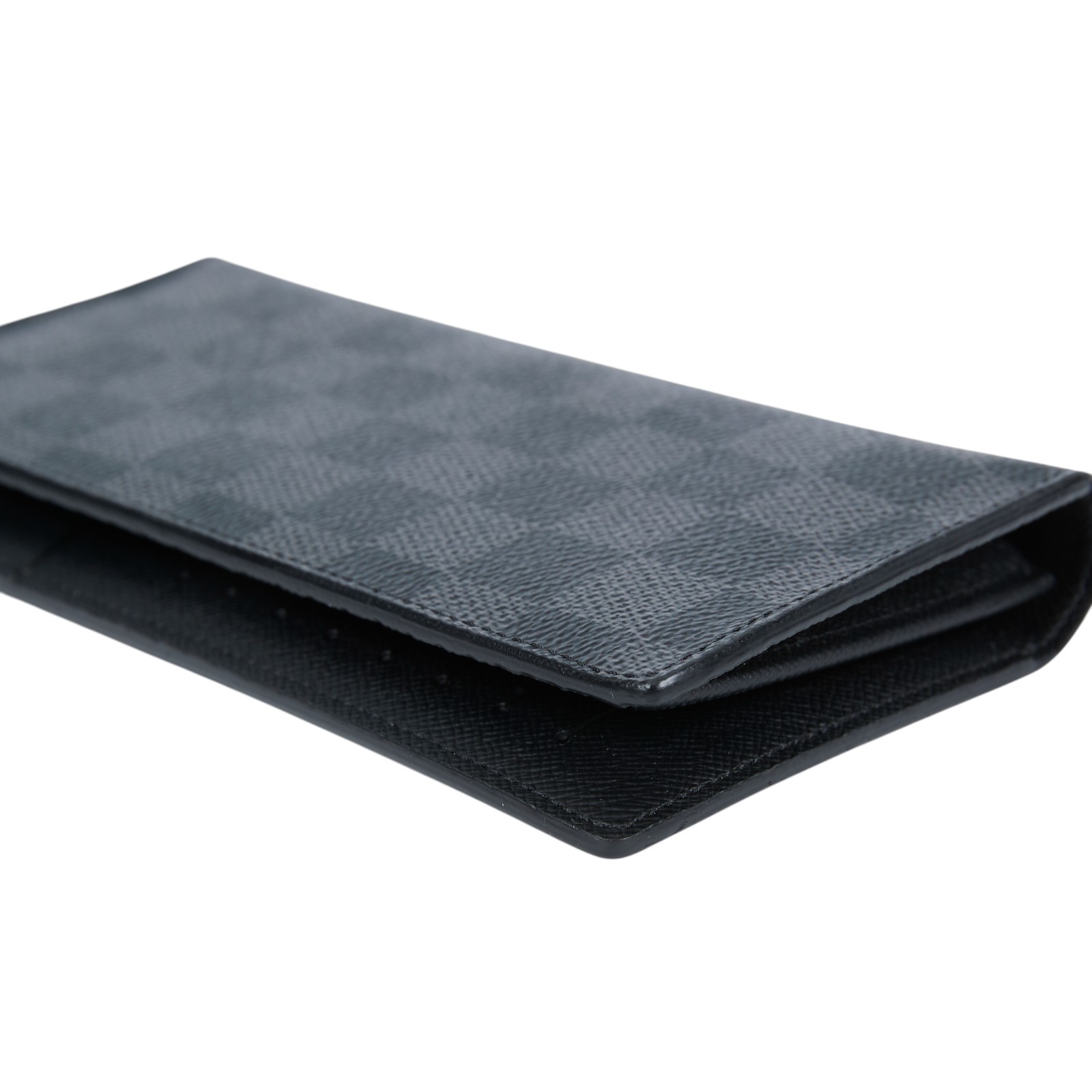 路易威登 LOUIS VUITTON Brazza 錢包 長夾 棋盤格 N62665 黑棋盤雙開長夾 原廠盒子/防塵袋