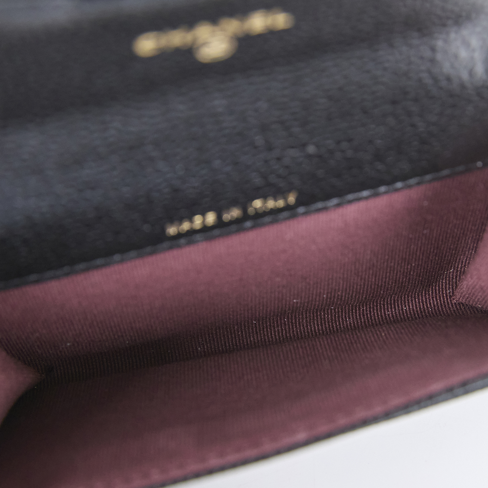 香奈兒 CHANEL CC LOGO 口蓋 卡片夾 錢包 AP0214 晶片款 黑金荔枝卡包 原廠盒子/防塵袋