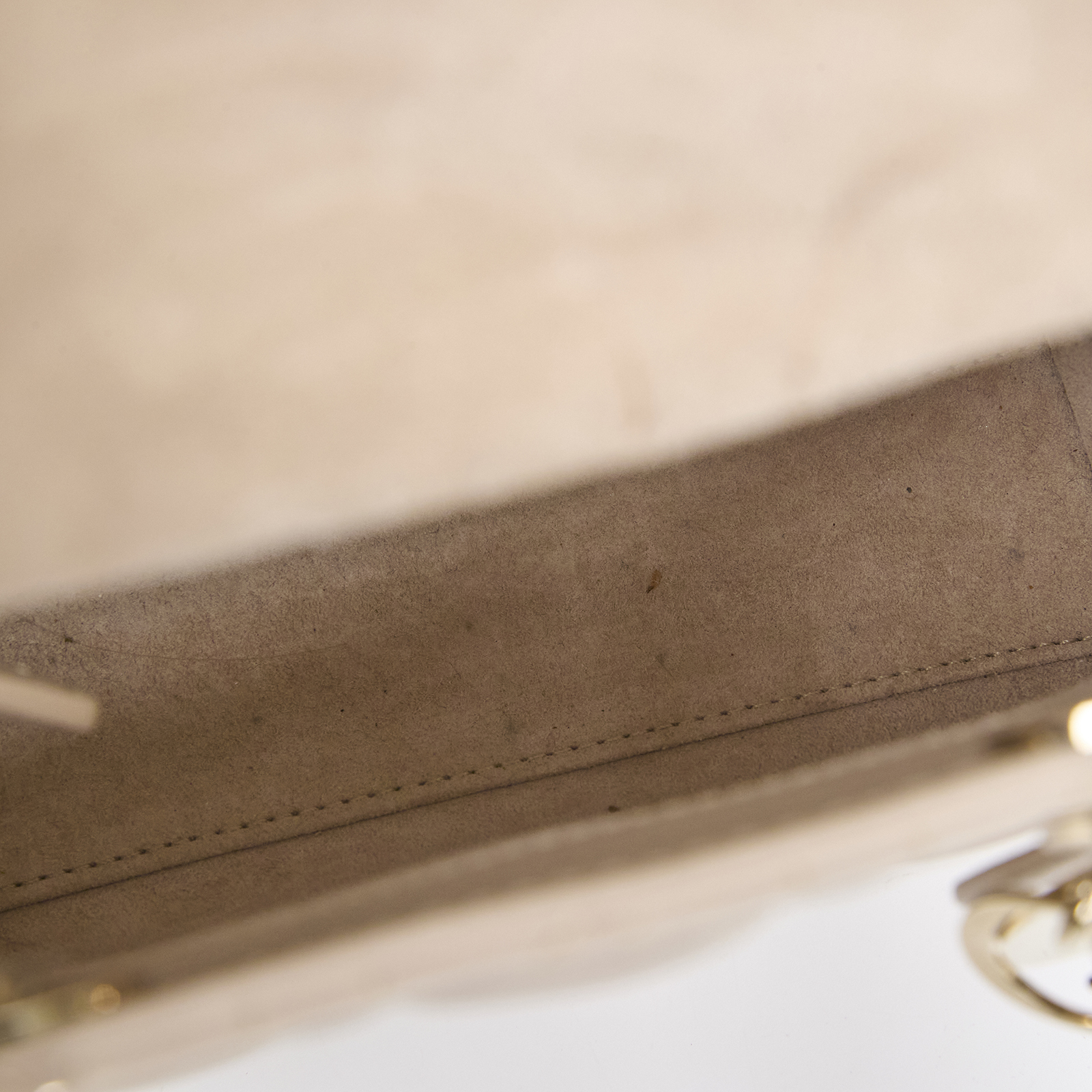 迪奧 CHRISTIAN DIOR Lady Dior 迷你 手提 肩背包 羊皮 M0505ONGE 藕粉LADY DIOR 3X3 原廠盒子/背帶