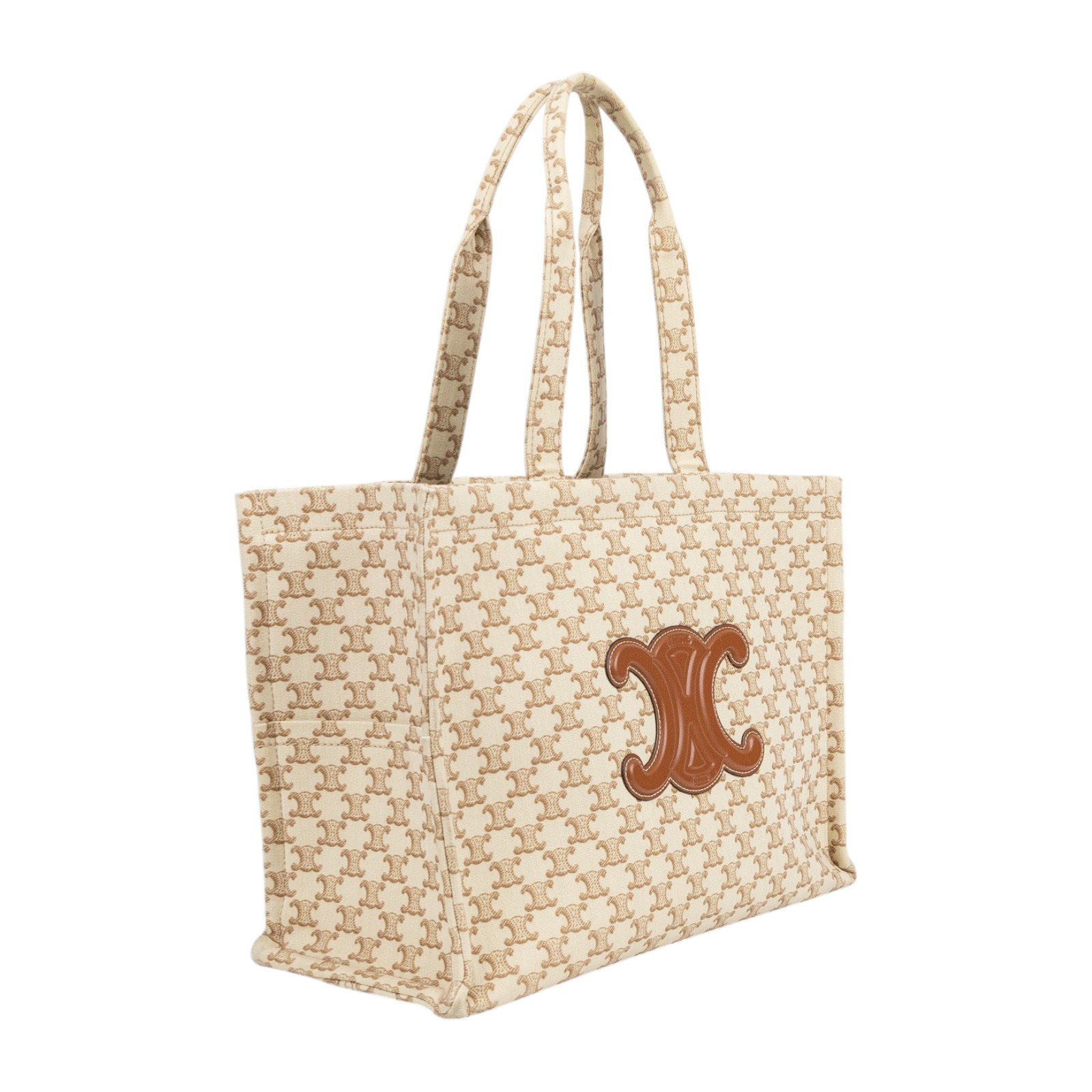 思琳 CELINE CABAS THAIS LARGE 托特包 196762DMI 帆布凱旋印花CABAS  LARGE TOTE 無附屬品