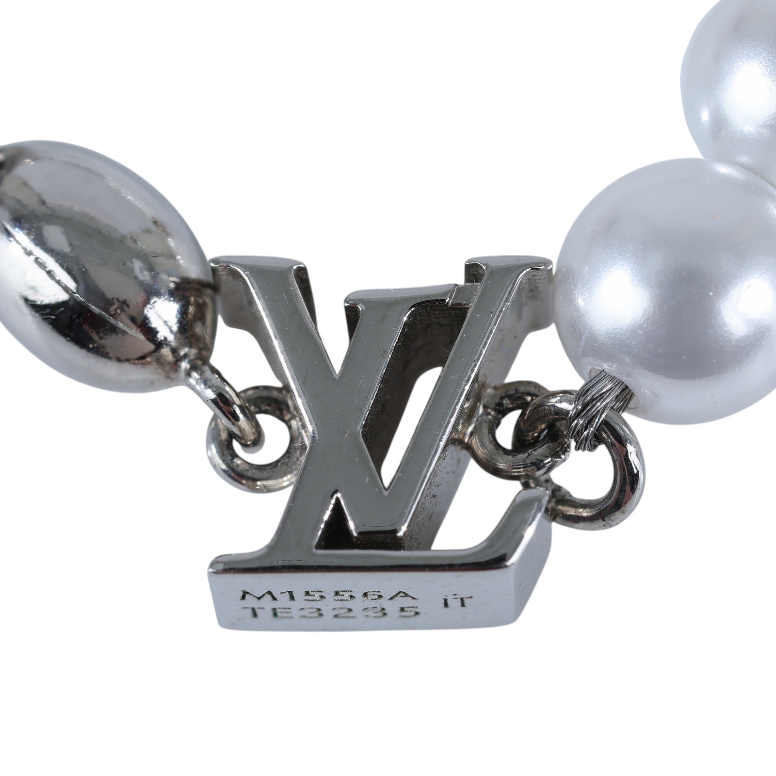 路易威登 LOUIS VUITTON Pearls Fusion 手鍊 M1556A Pearls Fusion 手鍊 原廠盒子/防塵袋/購買證明影本