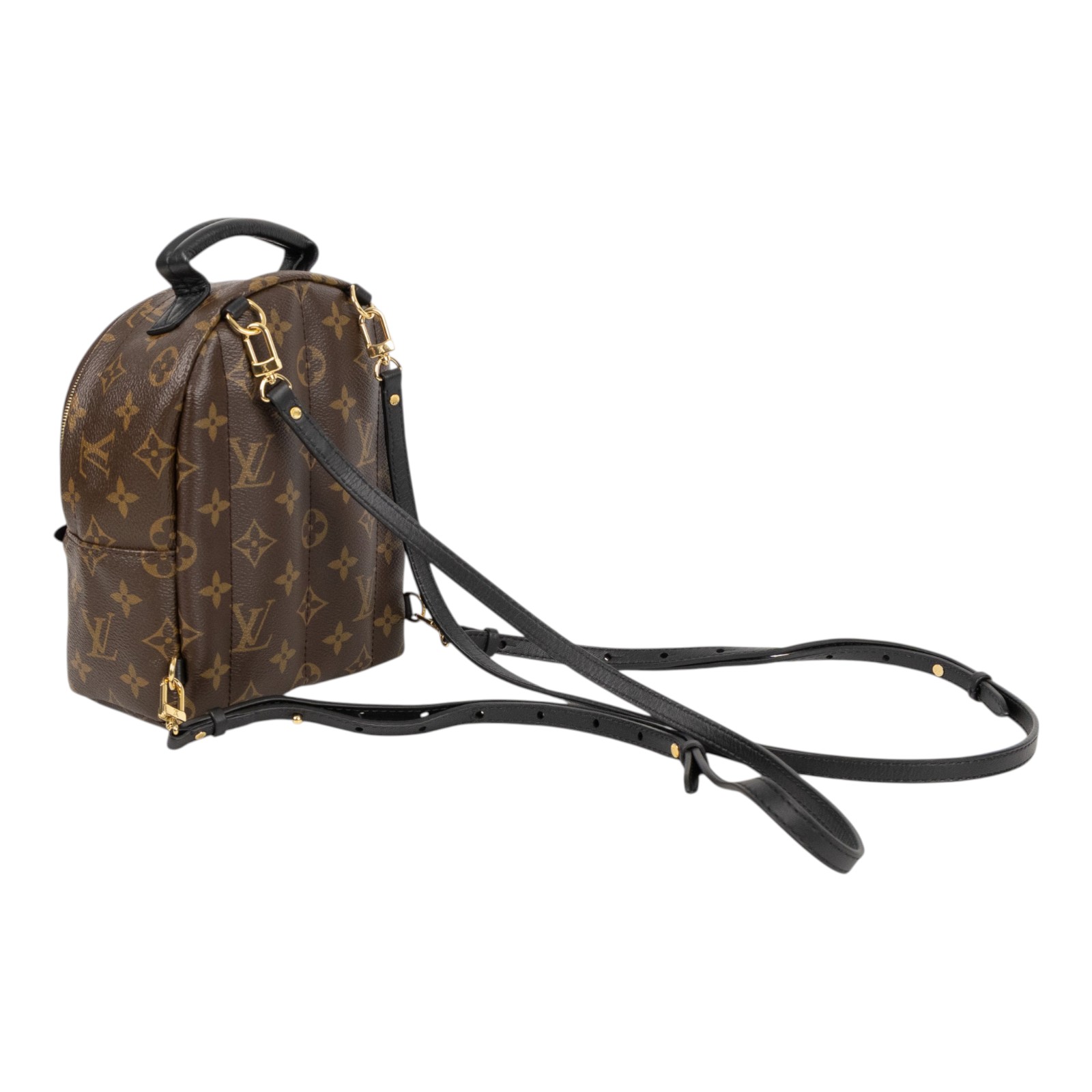 路易威登 LOUIS VUITTON Palm Springs Mini 迷你 後背包 M44873 晶片款  原廠盒子/防塵袋/背帶2