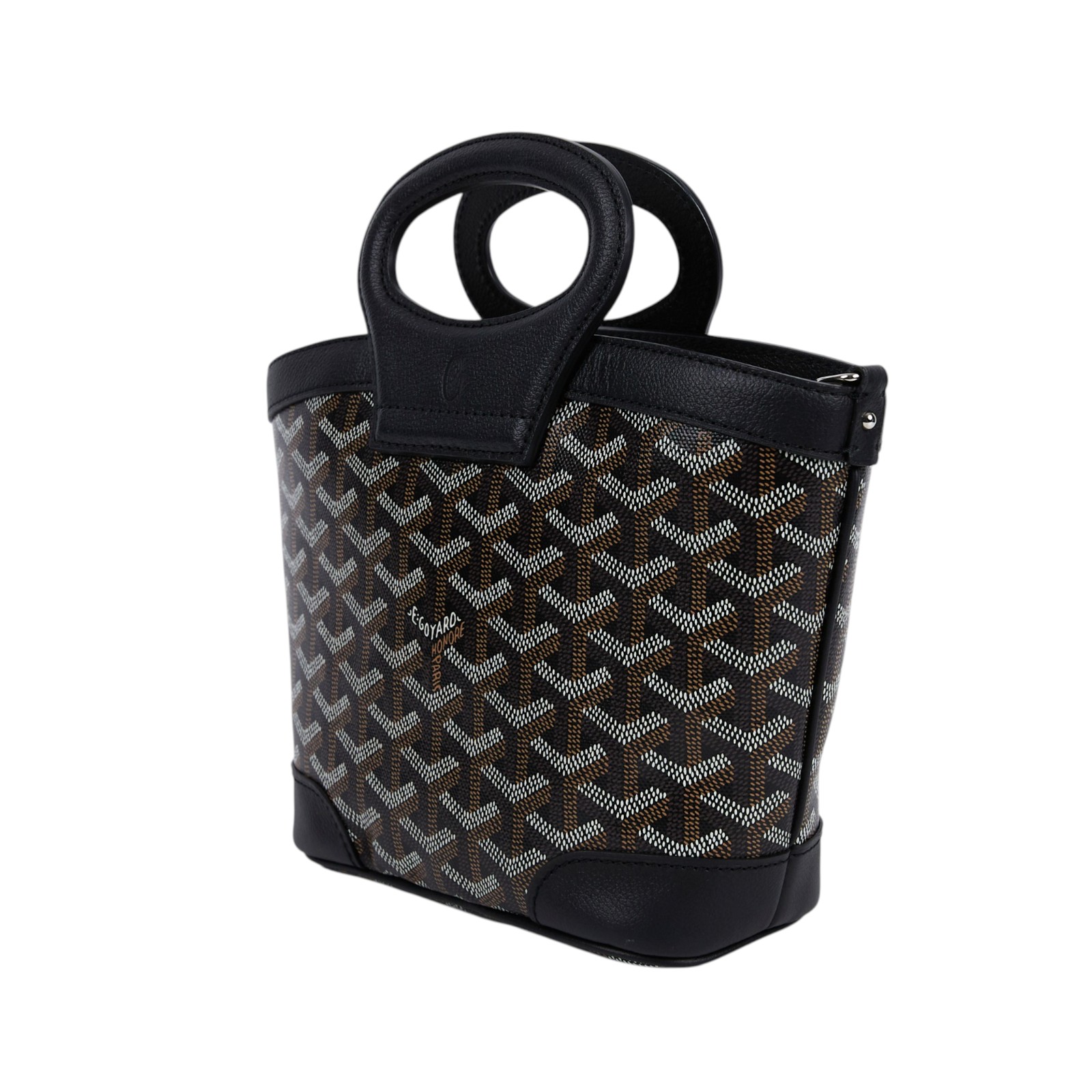 高雅德 GOYARD Beluga Mini 迷你 手提包 BELUGAMINTY 黑色BELUGA MINI 原廠盒子/防塵袋