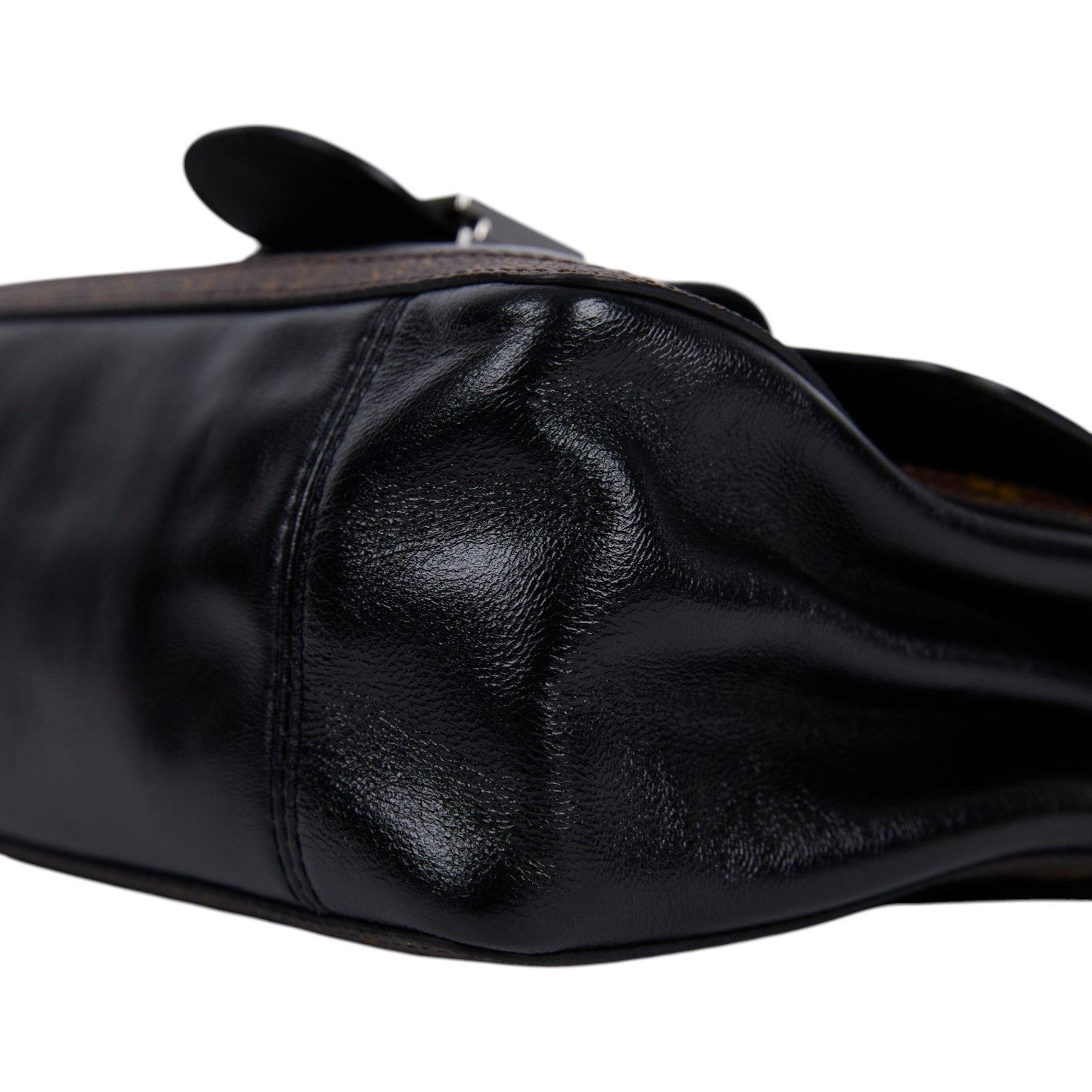 路易威登 LOUIS VUITTON Dauphine Soft MM 肩背包 斜背包 M13450 晶片款  背帶(缺銀鍊)