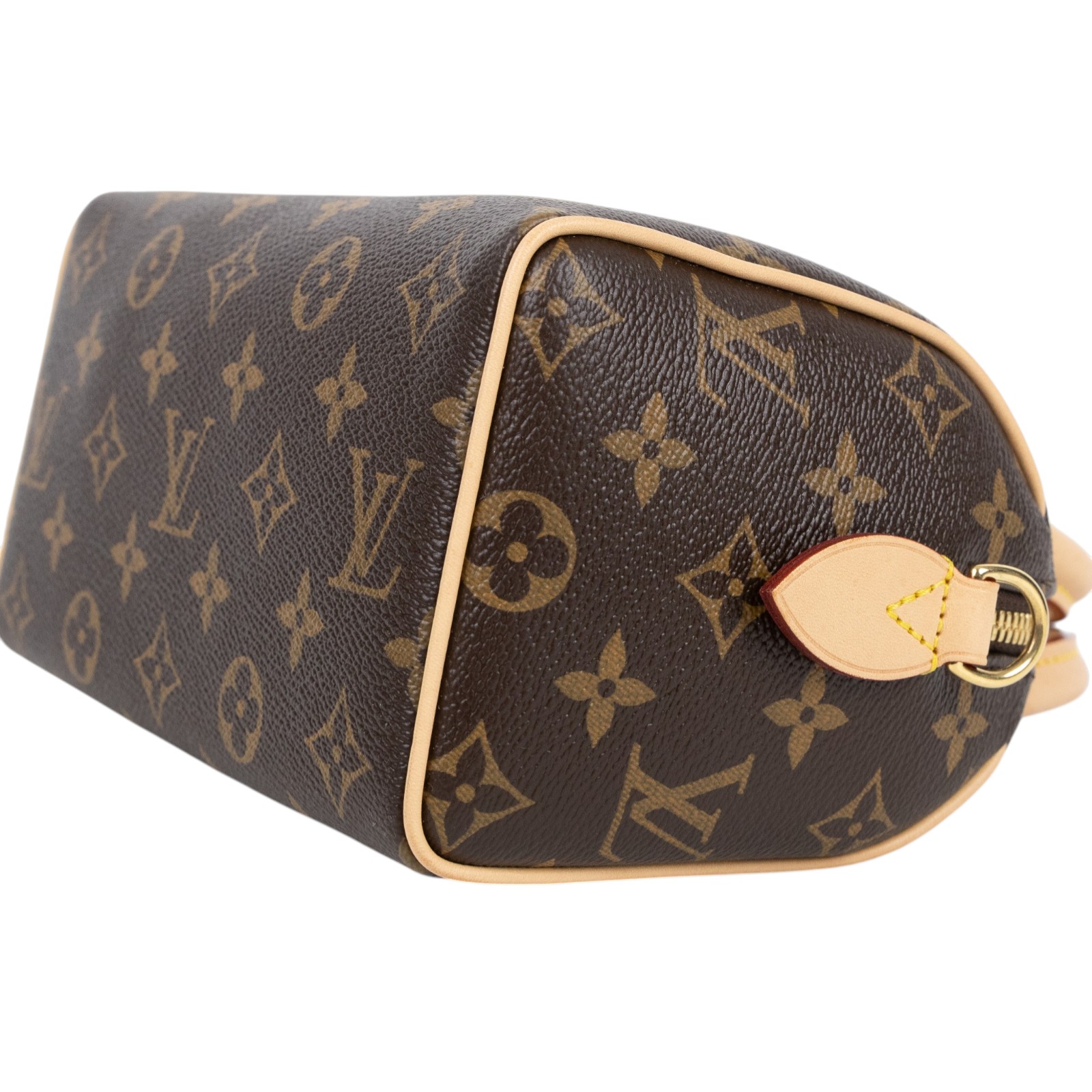 路易威登 LOUIS VUITTON Speedy Bandoulière  20 原花 手提 斜背 波士頓包 黑色 M46234 晶片款  無附屬品(缺鎖組)