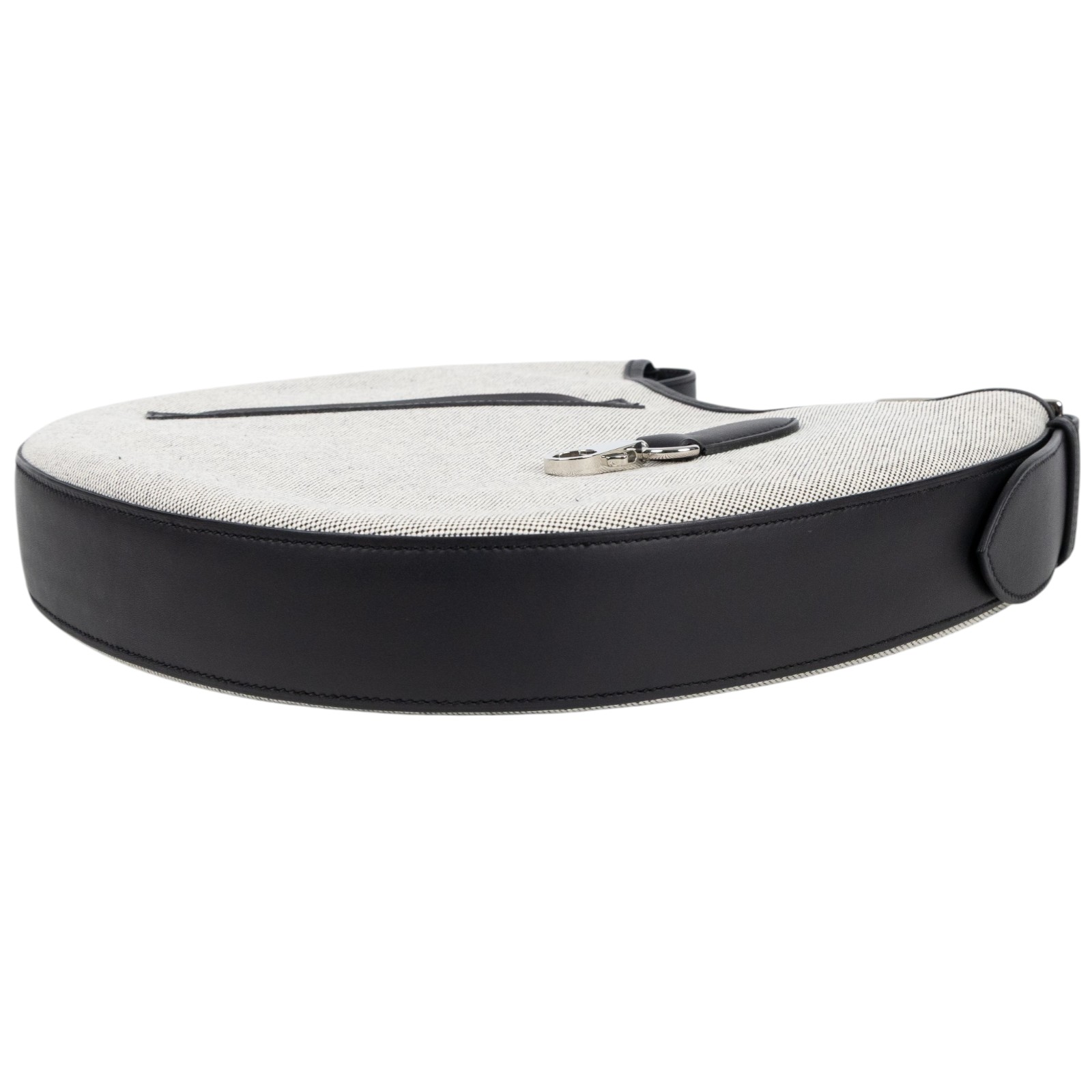 愛馬仕 Hermes Arcon 肩背包 H084853CKAB W刻 黑帆布ARCON SWIFT 防塵袋