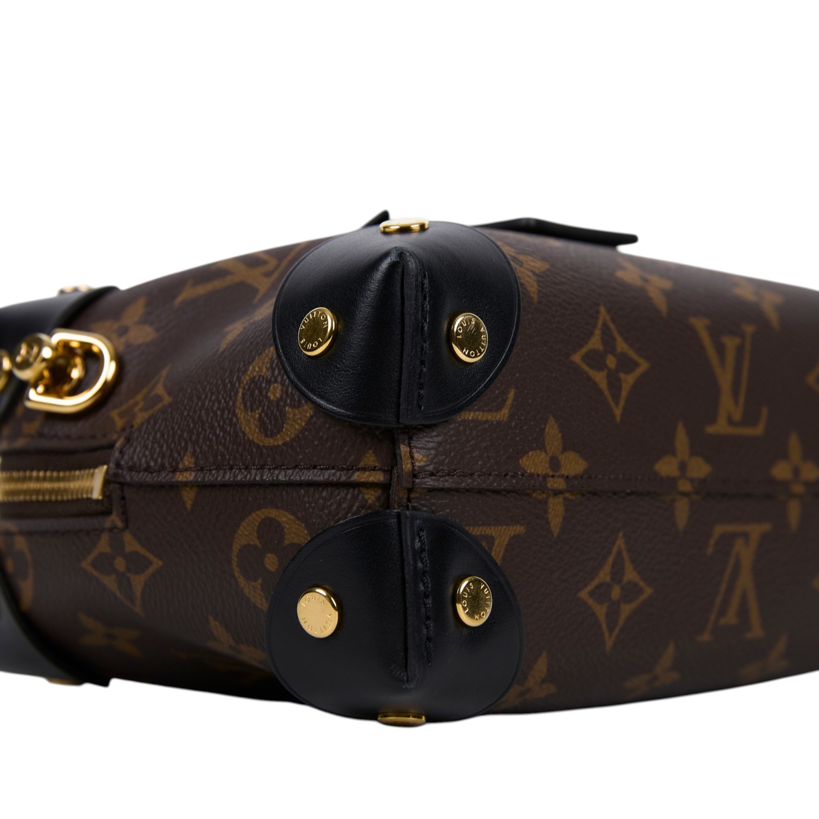 路易威登 LOUIS VUITTON Petite Malle Souple 經典帆布 拉鍊 手提 斜背包 M45571 晶片款  防塵袋