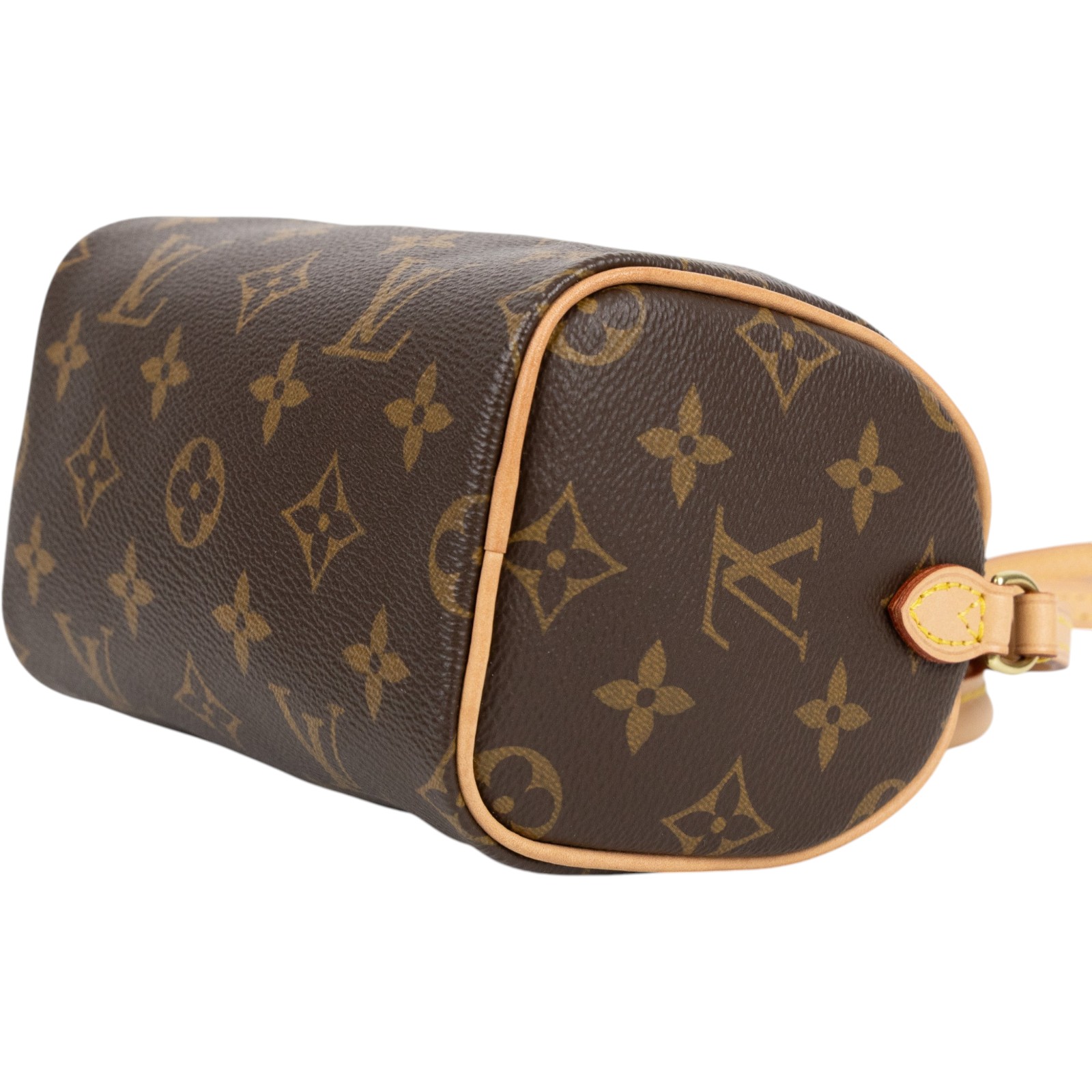 路易威登 LOUIS VUITTON Nano Speedy 經典帆布 手提 斜背 波士頓包 M61252  原廠盒子/防塵袋/購買證明影本