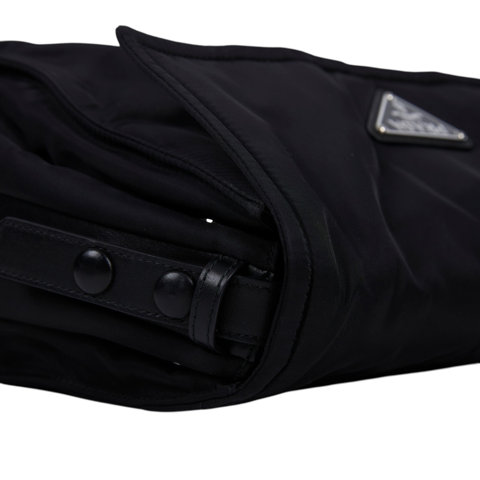 普拉達 PRADA Re-Nylon 夾棉 肩背袋 中型  1BD255_RDLN 黑尼龍Traveller郵差包 無附屬品