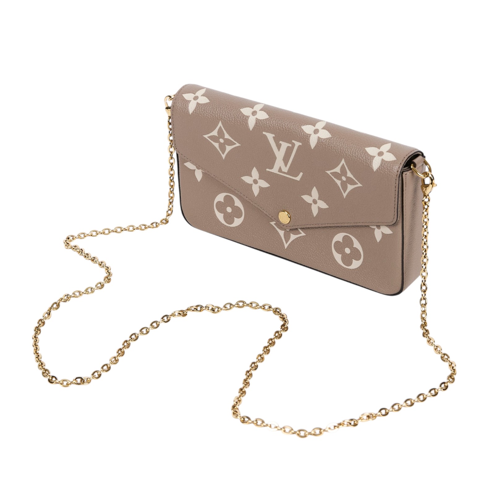 路易威登 LOUIS VUITTON Félicie Pochette 斜背包 肩背包 WOC M69977 晶片款  原廠盒子/防塵袋/購買證明
