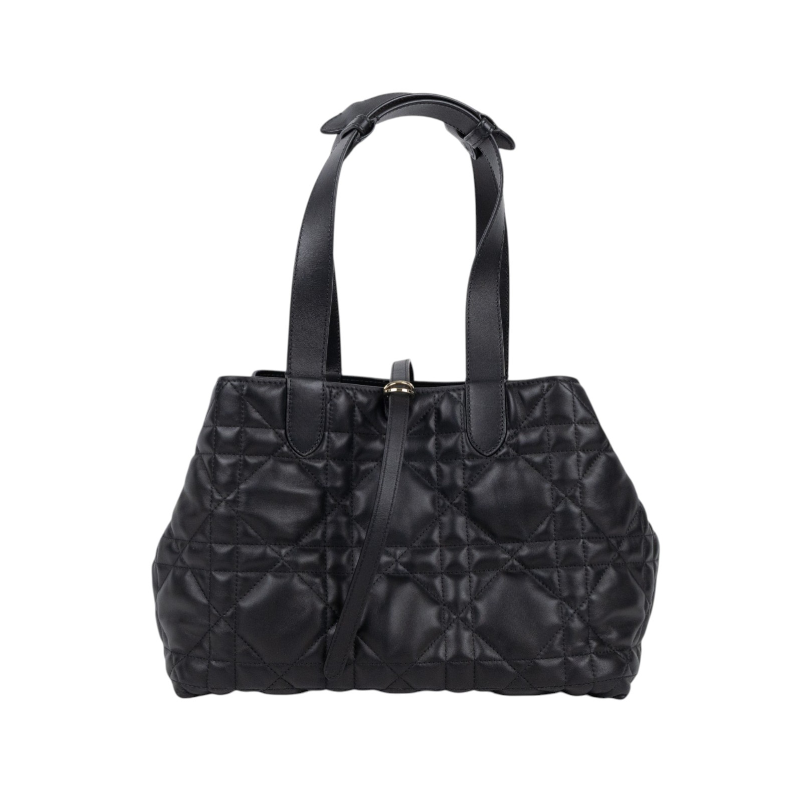 迪奧 CHRISTIAN DIOR Dior Toujours 中型 手提袋 小牛皮 M2821OSHJ 黑Toujours 中型手提包 防塵袋/購買證明