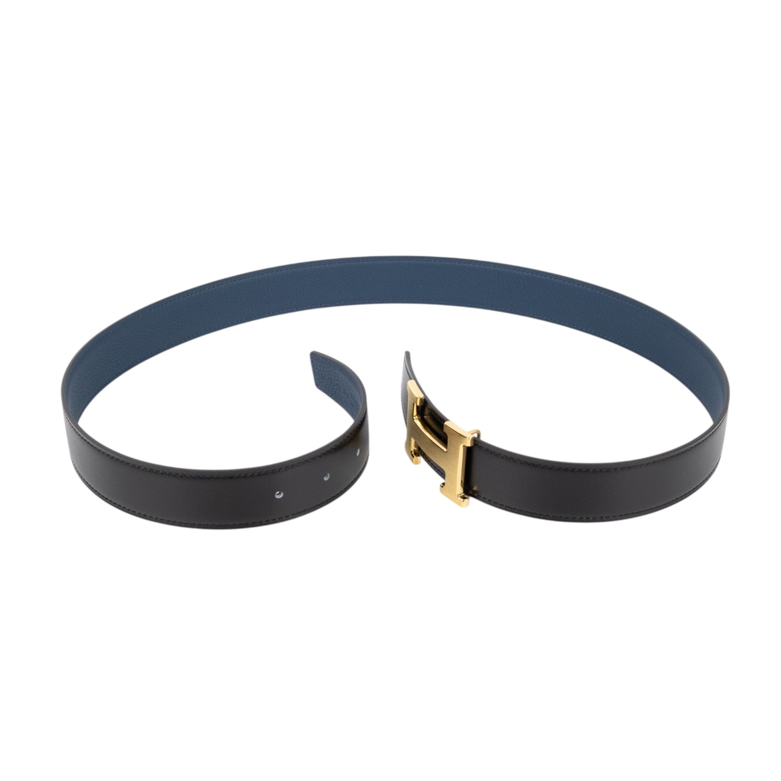 愛馬仕 Hermes H 皮帶扣 32 mm 雙面皮革腰帶 H064544CM2MpH073967CAAD090 /W FM 230  原廠盒子/防塵袋/購買證明