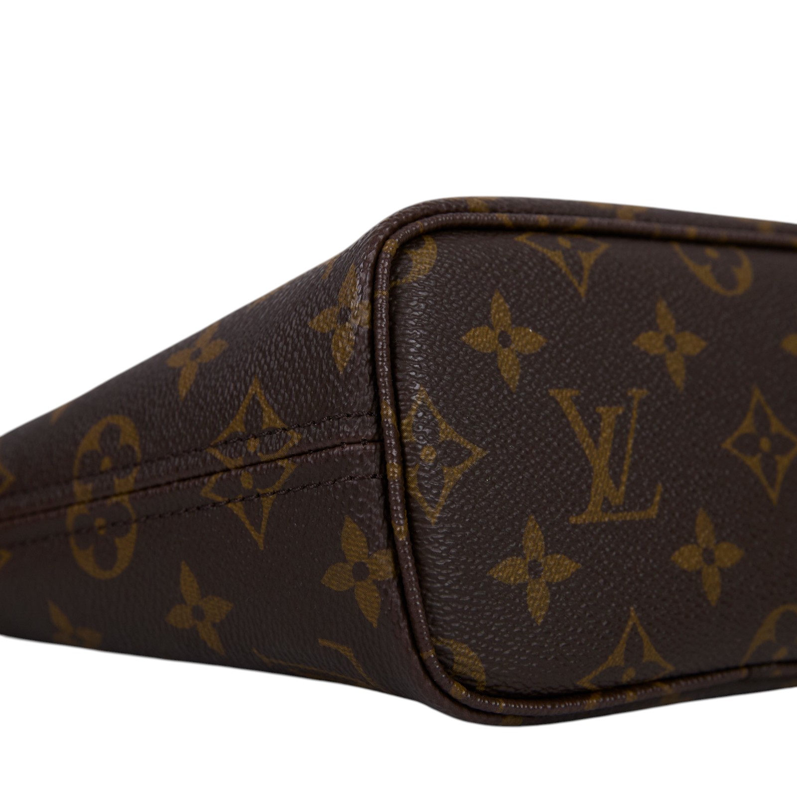 路易威登 LOUIS VUITTON Neverfull BB 手提 斜背包 米色背袋 M46705 晶片款  原廠盒子/防塵袋/背帶/內袋/購買證明