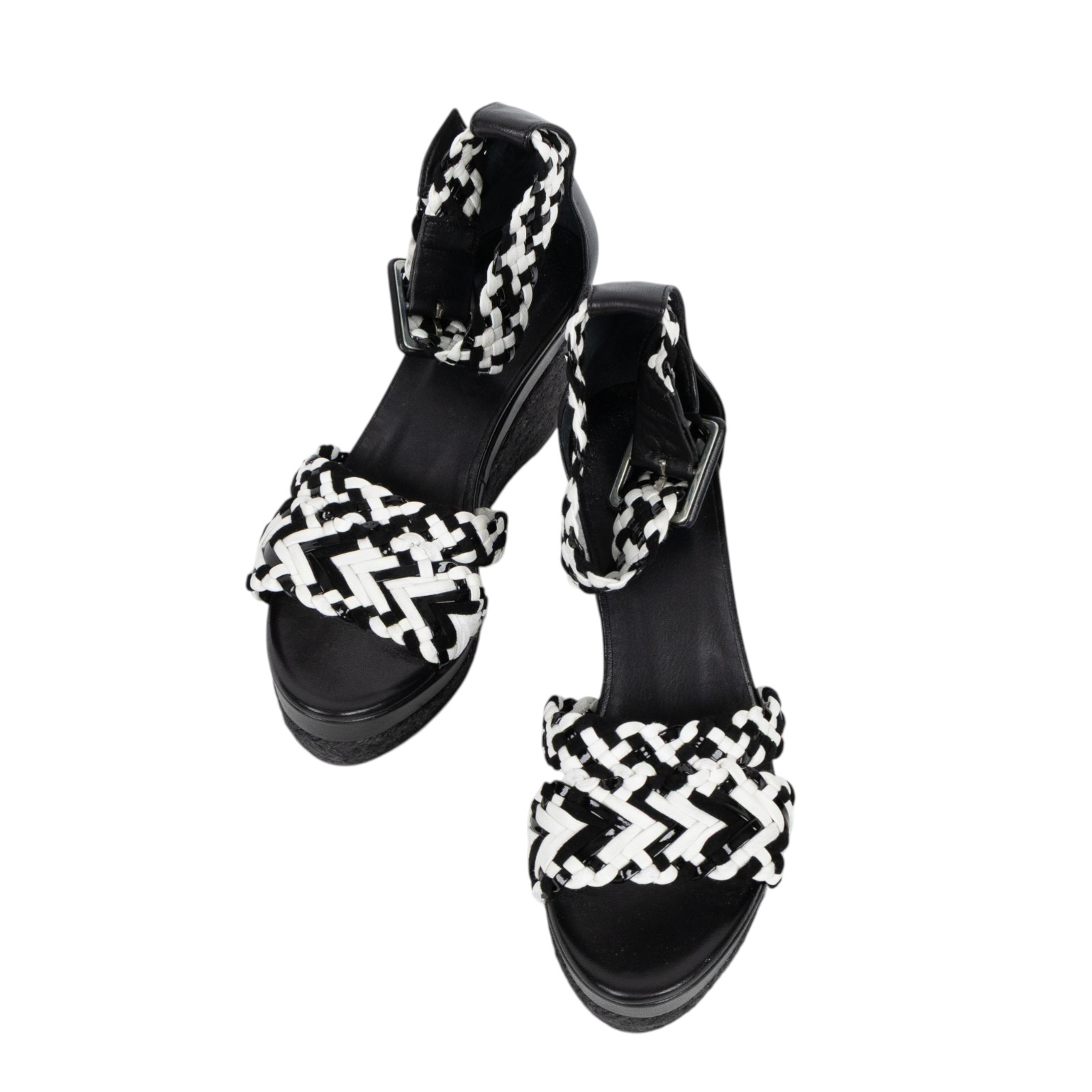 愛馬仕 Hermes Sophia Jute Espadrilles 涼鞋   編織高跟涼鞋#36 原廠盒子/防塵袋