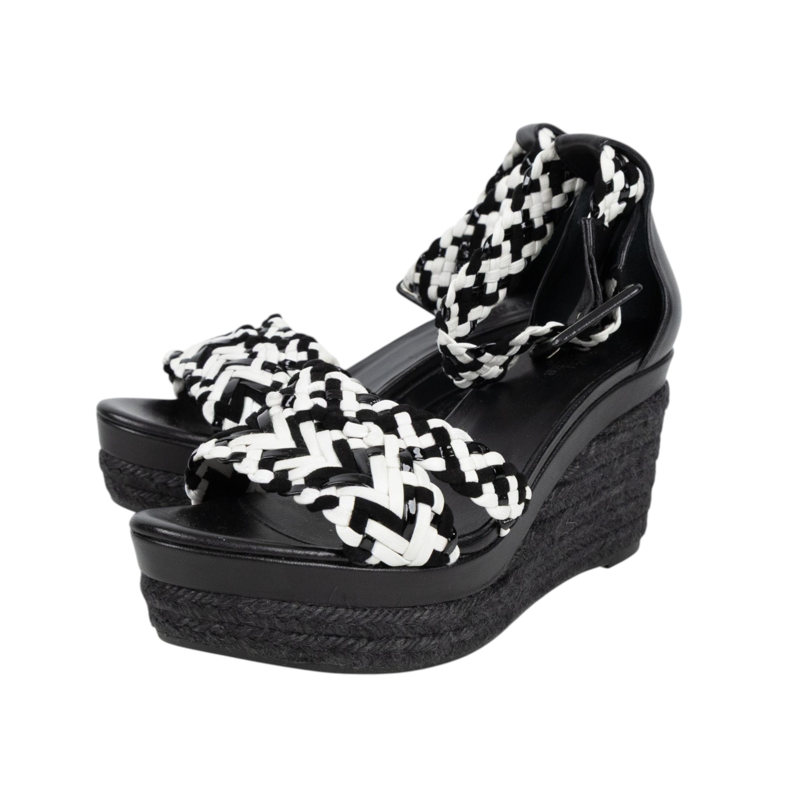 愛馬仕 Hermes Sophia Jute Espadrilles 涼鞋   編織高跟涼鞋#36 原廠盒子/防塵袋