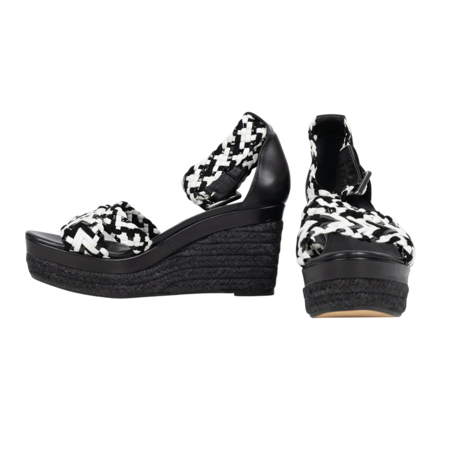 愛馬仕 Hermes Sophia Jute Espadrilles 涼鞋   編織高跟涼鞋#36 原廠盒子/防塵袋