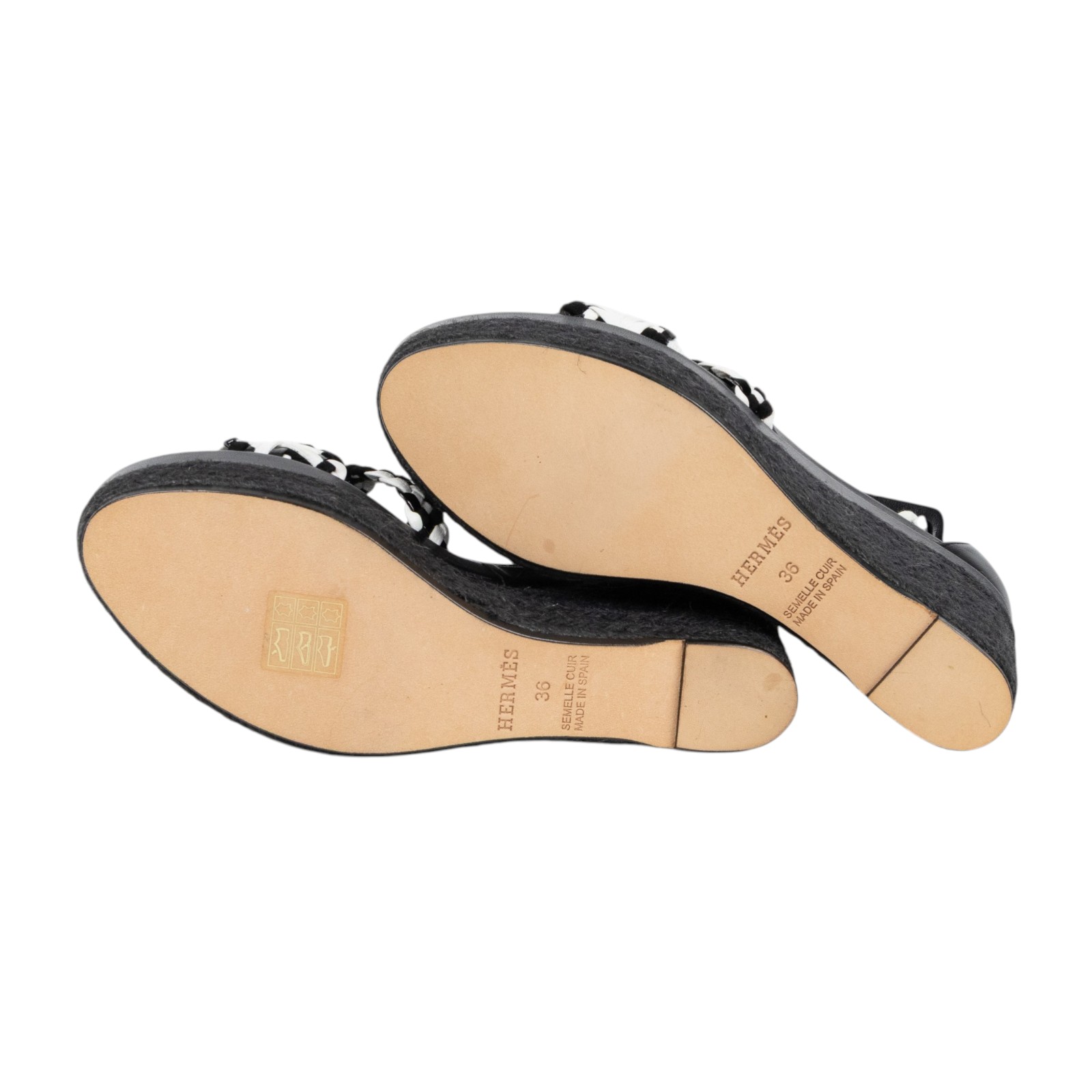 愛馬仕 Hermes Sophia Jute Espadrilles 涼鞋   編織高跟涼鞋#36 原廠盒子/防塵袋