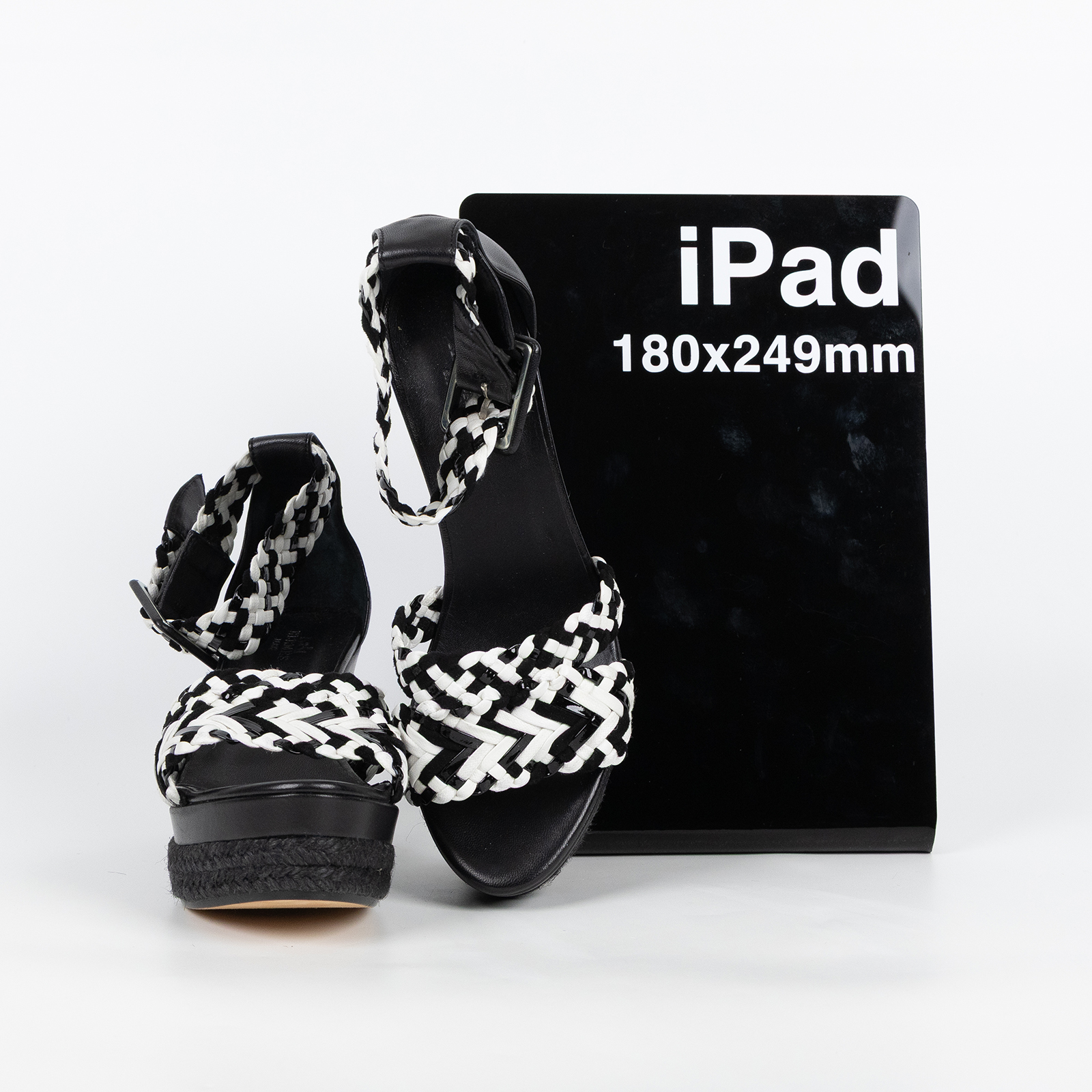 愛馬仕 Hermes Sophia Jute Espadrilles 涼鞋   編織高跟涼鞋#36 原廠盒子/防塵袋