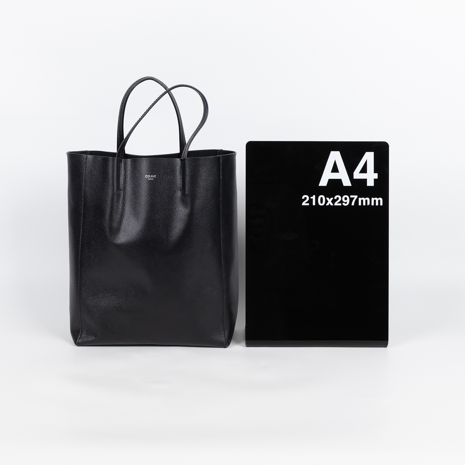 思琳 CELINE Vertical Cabas 兩用包 手提包 托特包 肩背包 176183XBA 黑CABAS手提包2WAY 防塵袋