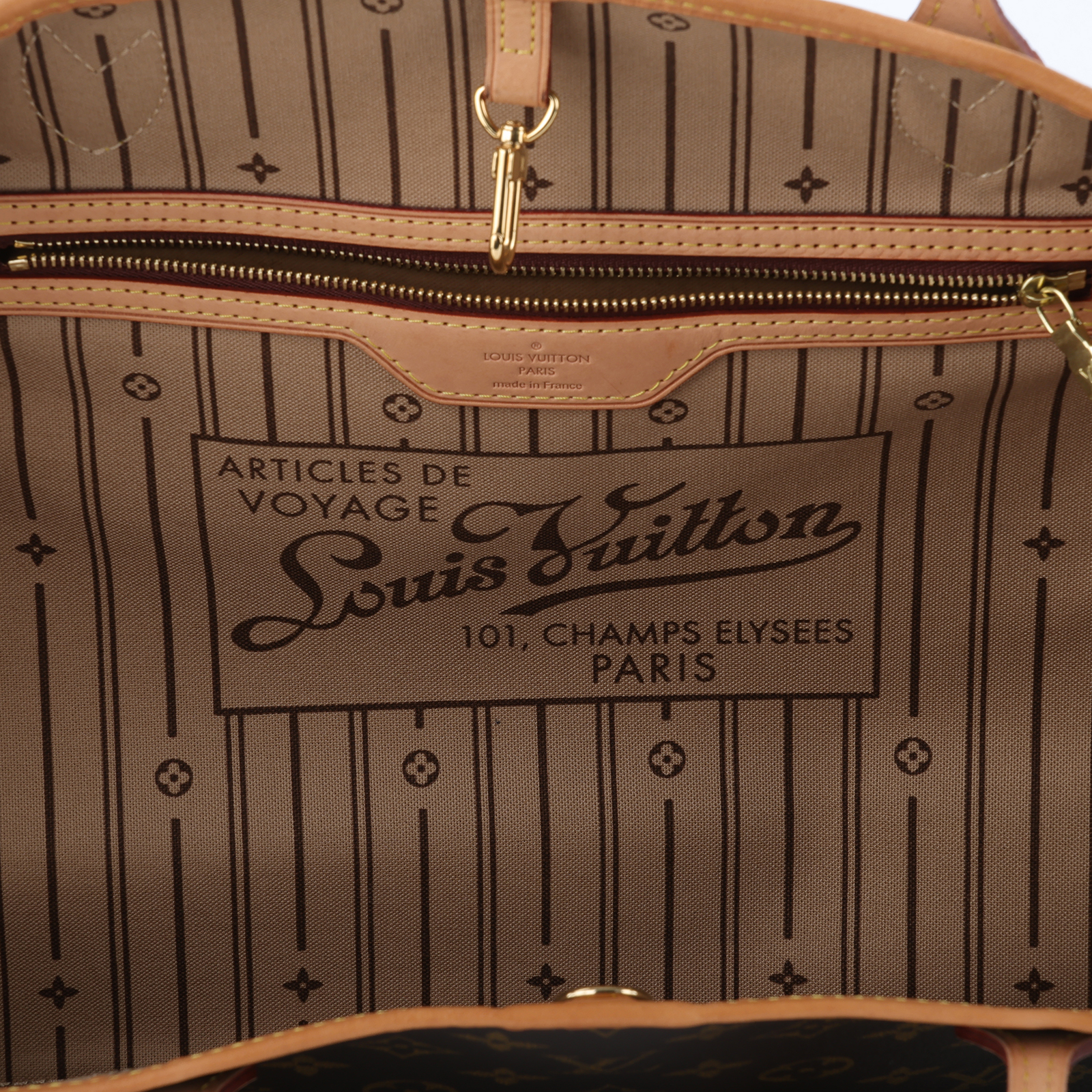 路易威登 LOUIS VUITTON Neverfull GM 托特包 經典帆布 M40157 原花 NEVERFULL GM 防塵袋