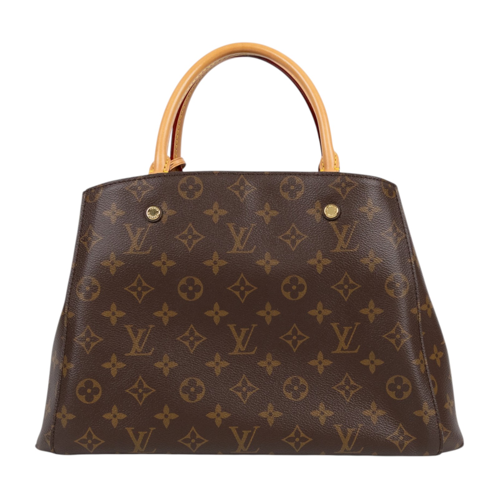 路易威登 LOUIS VUITTON Montaigne MM 經典帆布 三層手提 斜背包 M41056 原花Montaigne MM 背帶/鎖組
