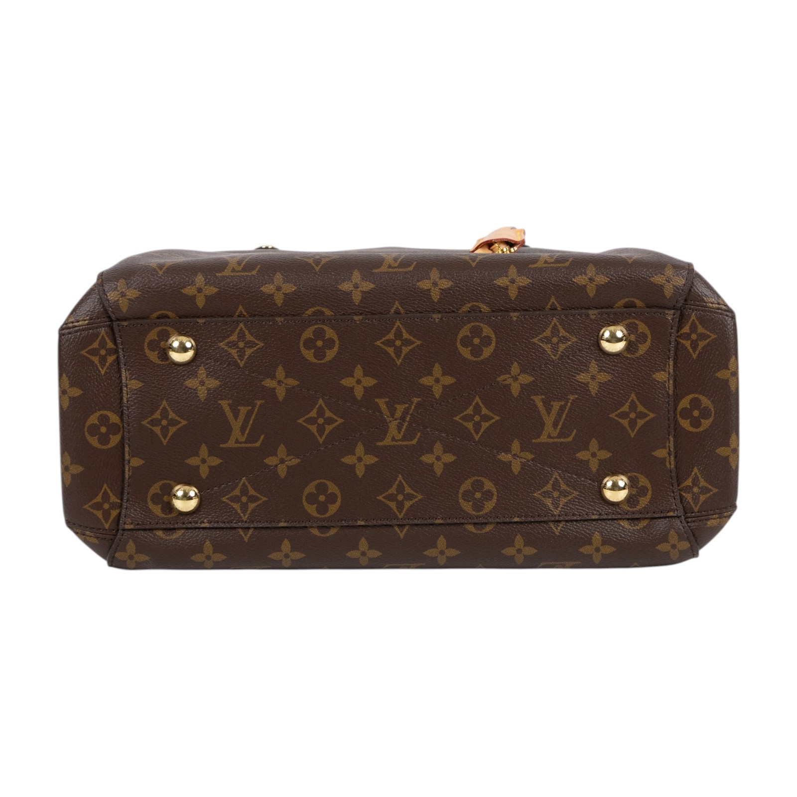 路易威登 LOUIS VUITTON Montaigne MM 經典帆布 三層手提 斜背包 M41056 原花Montaigne MM 背帶/鎖組